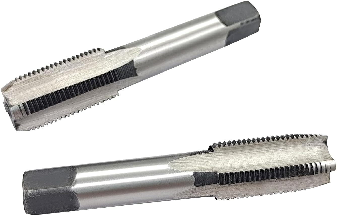 M10 X 1.5 Metric Hand Tap,1 Pair Threading Hand Tap Alloy Tool Steel Right Hand - Image 4