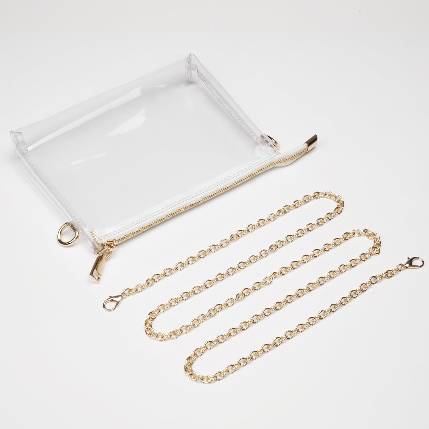 Clear Purse for Women - Stadium Approved Small Crossbody Bag with Zipper, Clear Stadium Bag for Concerts, Sports - Image 6