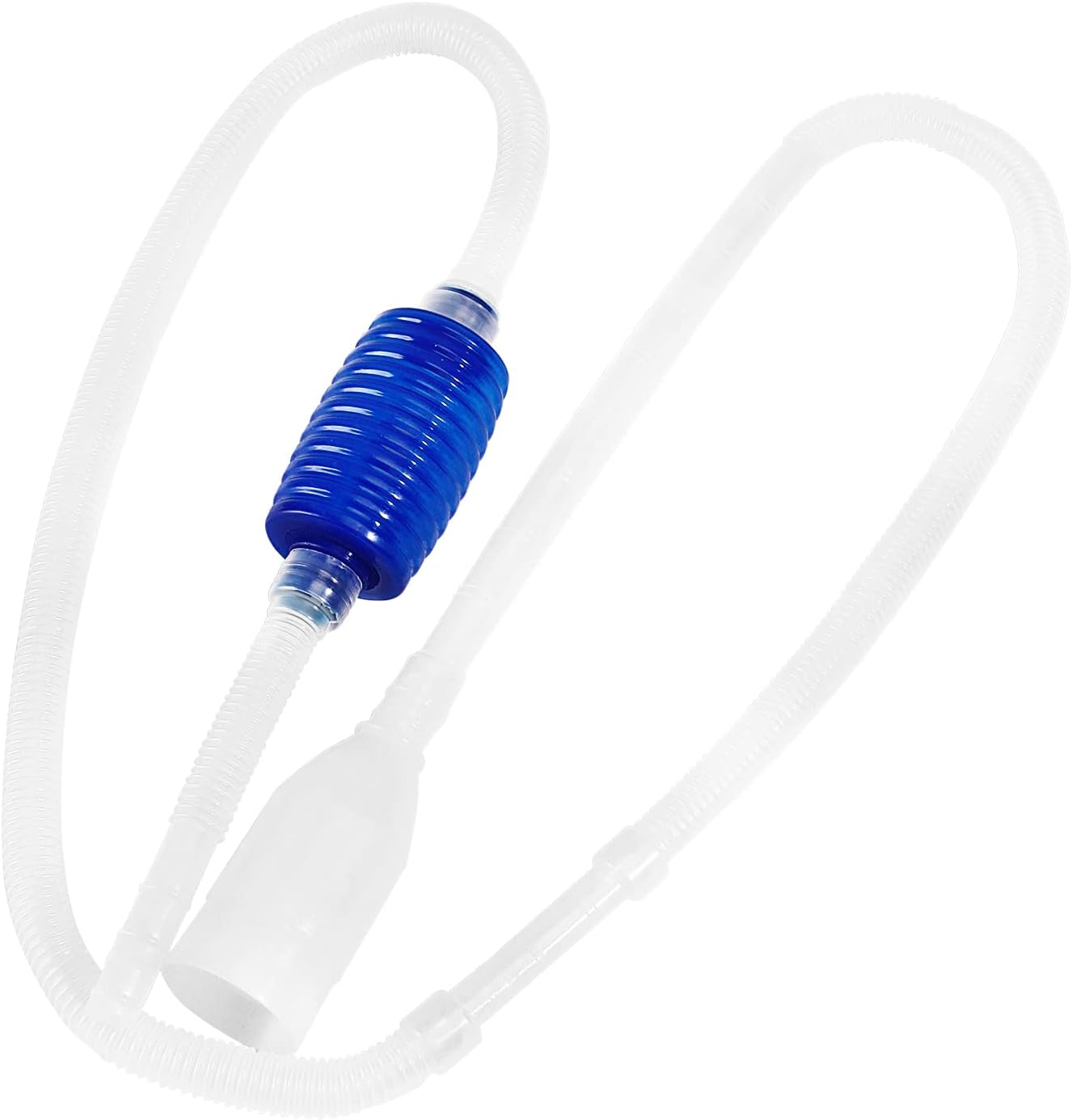 Aquarium Vacuum Siphon, Fish Tank Water Changer, Gravel Cleaner, Hand Pump - Image 1