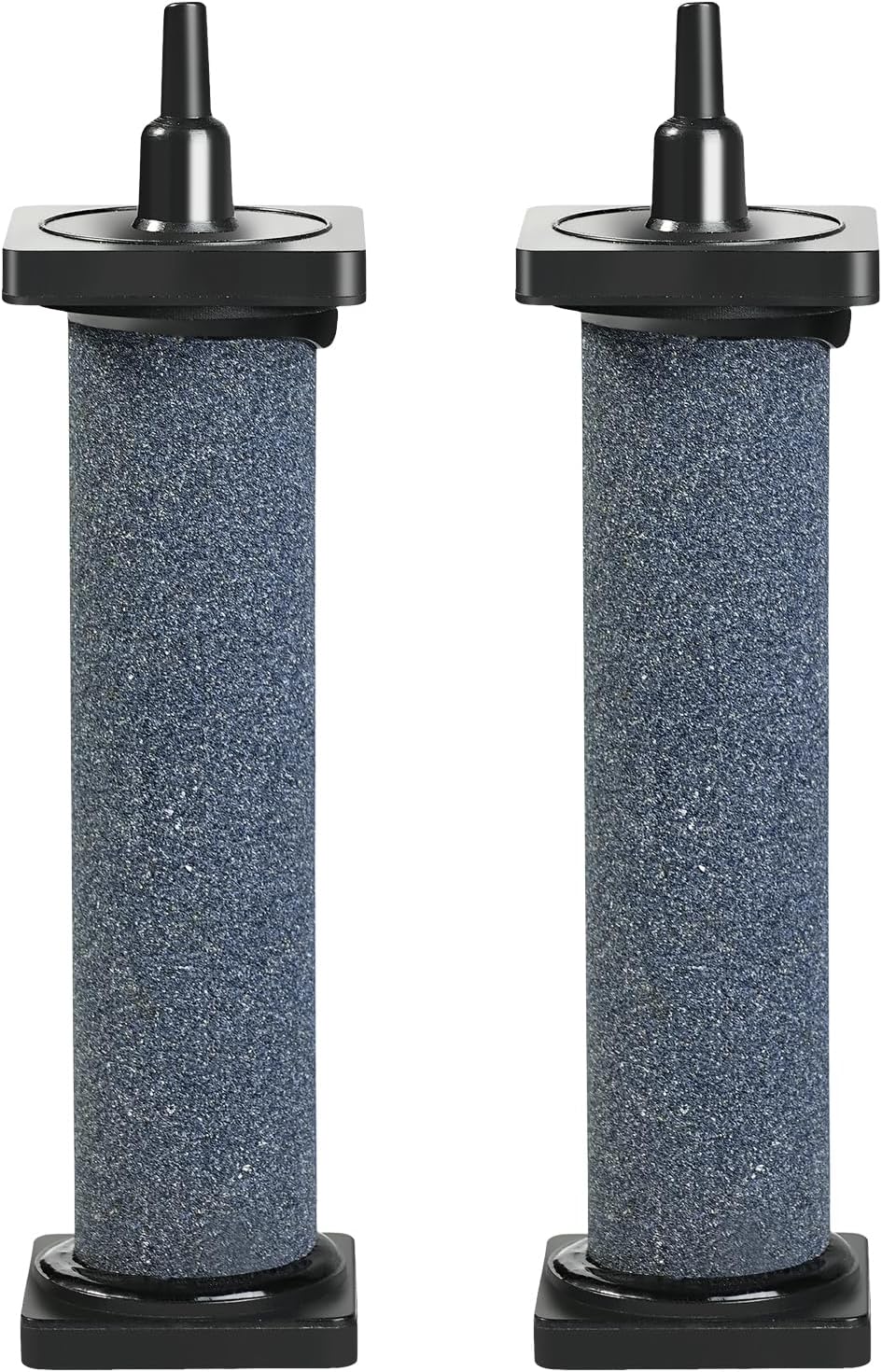 Aquarium 5 inch Air Stone Cylindrical 2 Pack, Large Airstone, Aerator Bubble Differ, Air Pump Accessories for Aquariums, Hydroponic, Ponds and Fish Tanks - Image 1