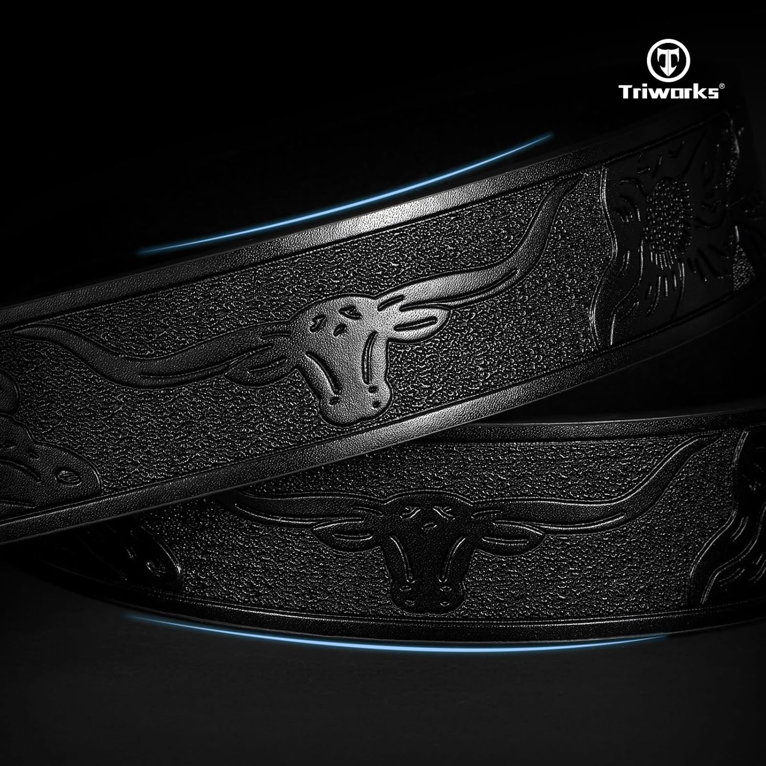 Western Belts for Men without Buckle Cowboy Cowgirl Leather Mens Belts for Jeans - Image 6