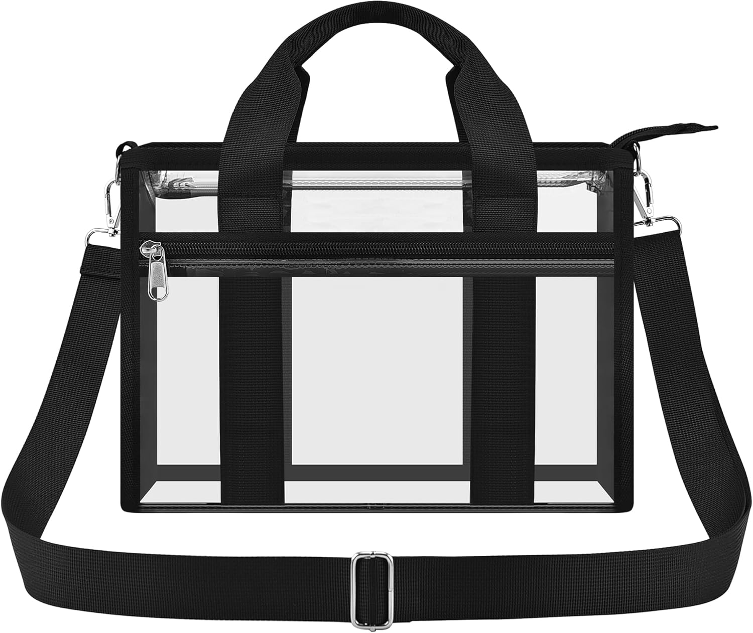 Clear Bag for Stadium Events Clear Sports Fan Messenger Bag Purse for Concert Festivel Outdoor Events - Image 2