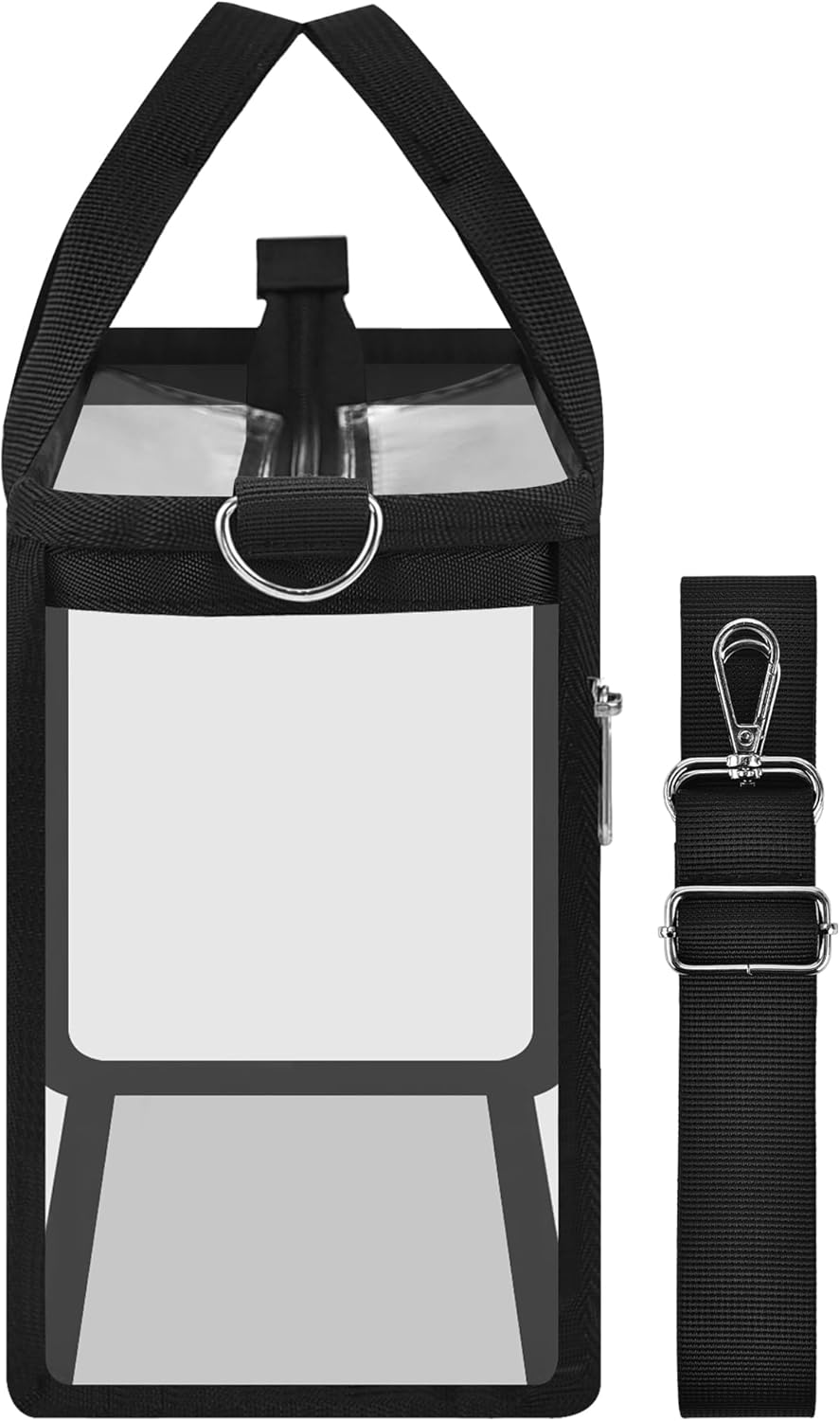 Clear Bag for Stadium Events Clear Sports Fan Messenger Bag Purse for Concert Festivel Outdoor Events - Image 6