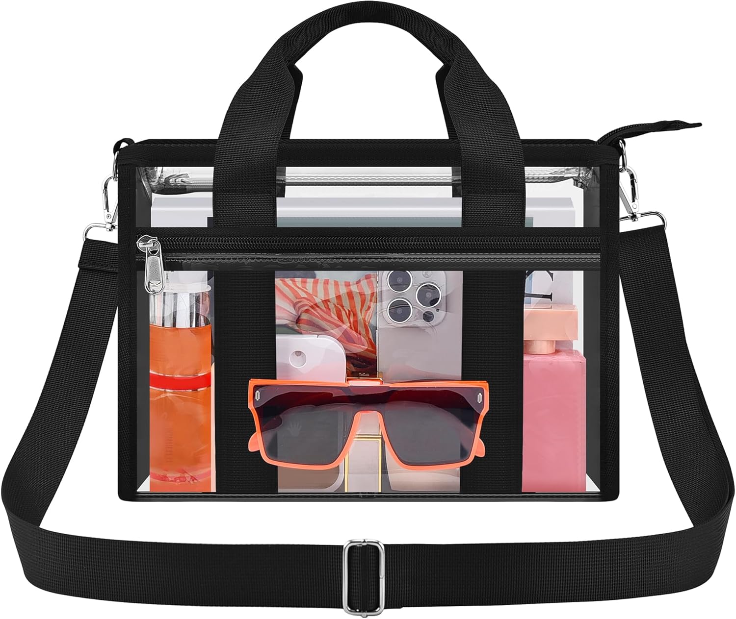 Clear Bag for Stadium Events Clear Sports Fan Messenger Bag Purse for Concert Festivel Outdoor Events - Image 7