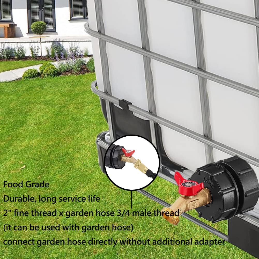 275-330 Gallon IBC Tote Tank Adapter 2
