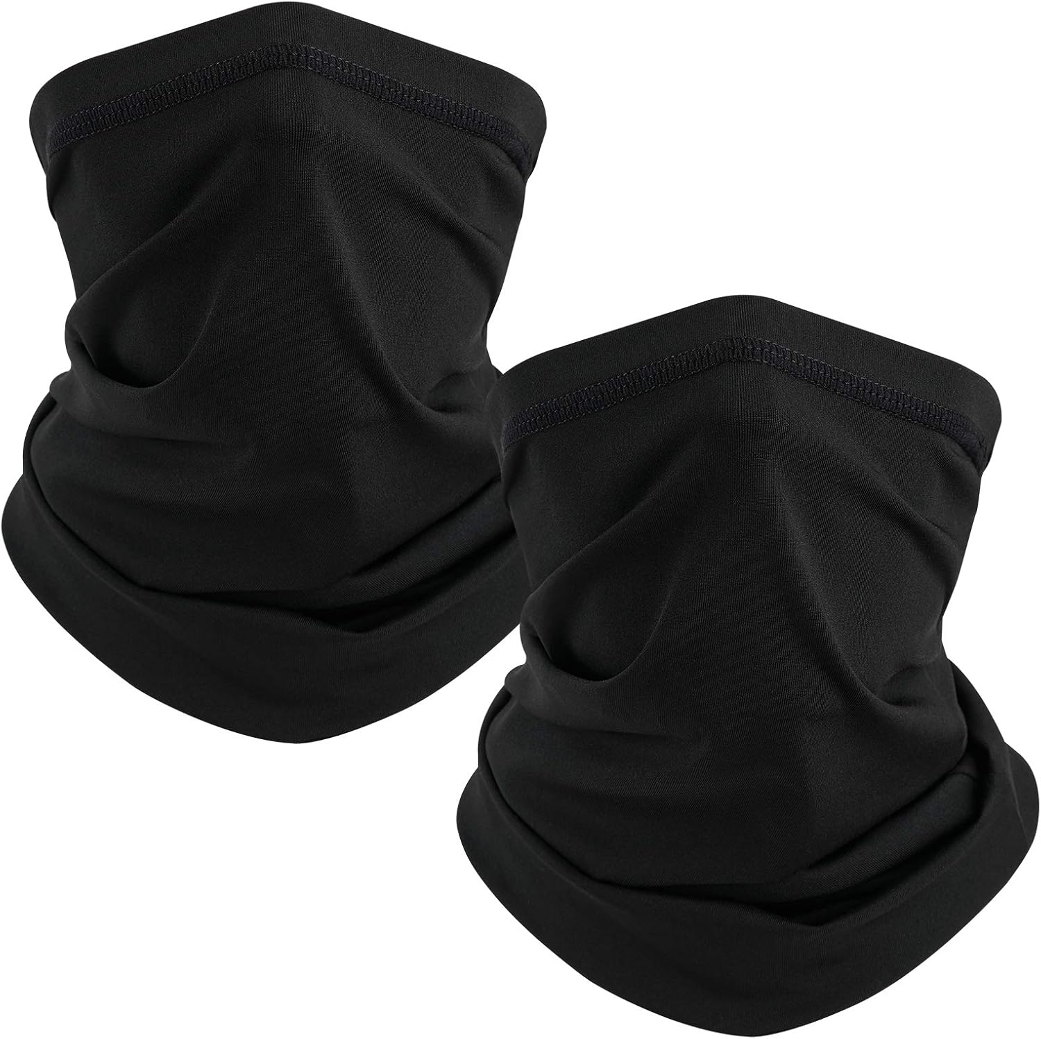 Neck Gaiter Face Cover Scarf, Neck Warmer Breathable Sun & Wind-proof for Skiing Fishing Hiking Cycling - Image 1