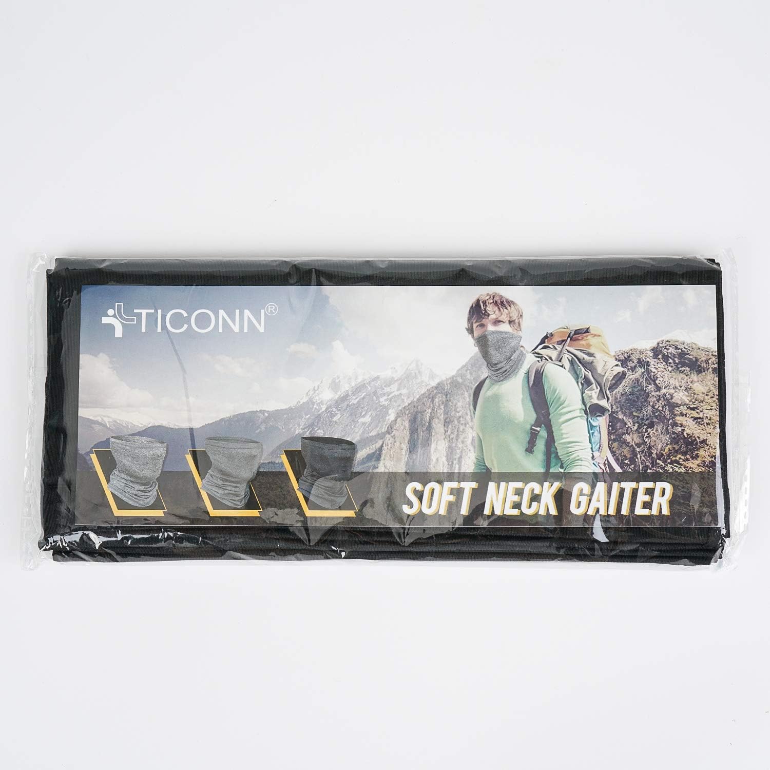 Neck Gaiter Face Cover Scarf, Neck Warmer Breathable Sun & Wind-proof for Skiing Fishing Hiking Cycling - Image 8