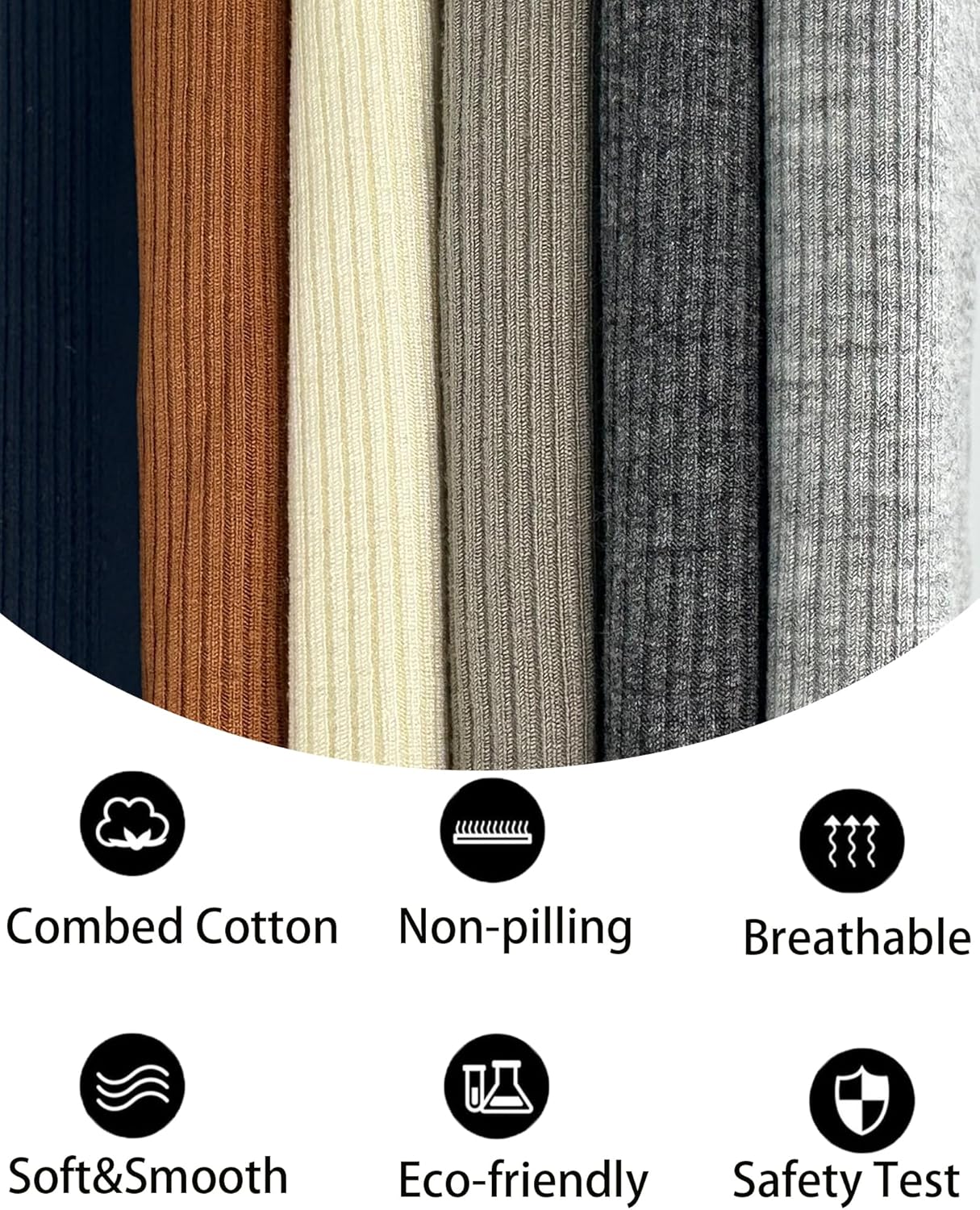 Slouchy Beanie Hats for Women & Men -Ultra-Soft Cotton Knit Cuffed Skull Cap Fashion Style Hipster Lightweight Daily Hat - Image 6