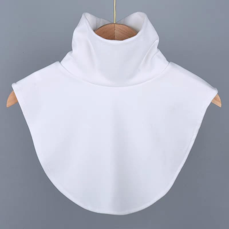 Womens Dickies Detachable Turtleneck Collar, Cotton Half Mock Turtlenecks - Image 4