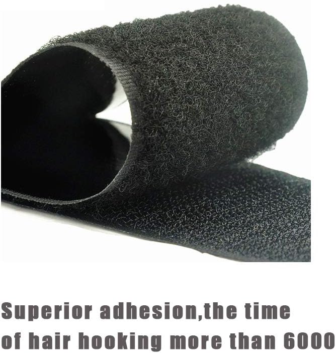 Self Adhesive Hook and Loop Tape Roll 3/4 Inch Black Strong Adhesive Interlocking Tape for Picture and Tools Hanging Pedal Board Fastening 12.6 Yard - Image 3