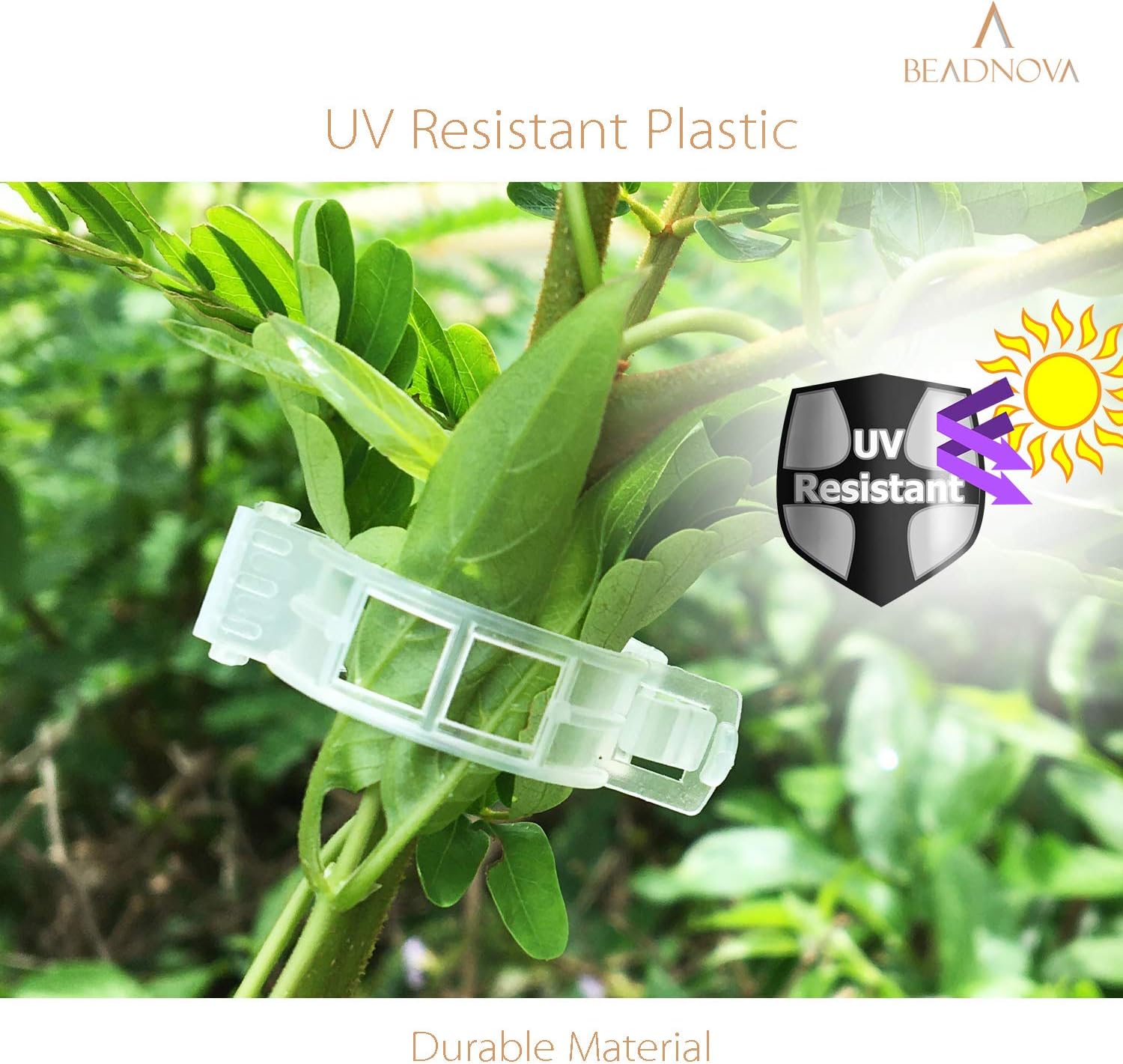 150Pcs Tomato Clips Plant Clips Garden Clips Vine Clips Tomato Trellis Clips for Tomato Vine Vegetable (150PCS) - Image 5