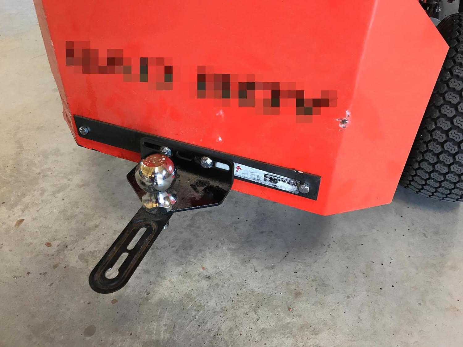 Zero Turn Mower Trailer Hitch, Universal Fit for Most of ZTR,3/4” Pin Hole - Image 5