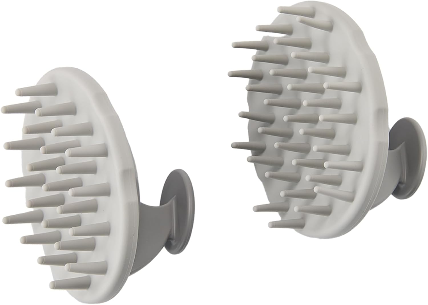 Scalp Hair Massager Shampoo Brh 2-Pack, Scalp Scrubber Set for Hair Growth and Deep Cleansing with Thick and Thin Bristles - Image 1