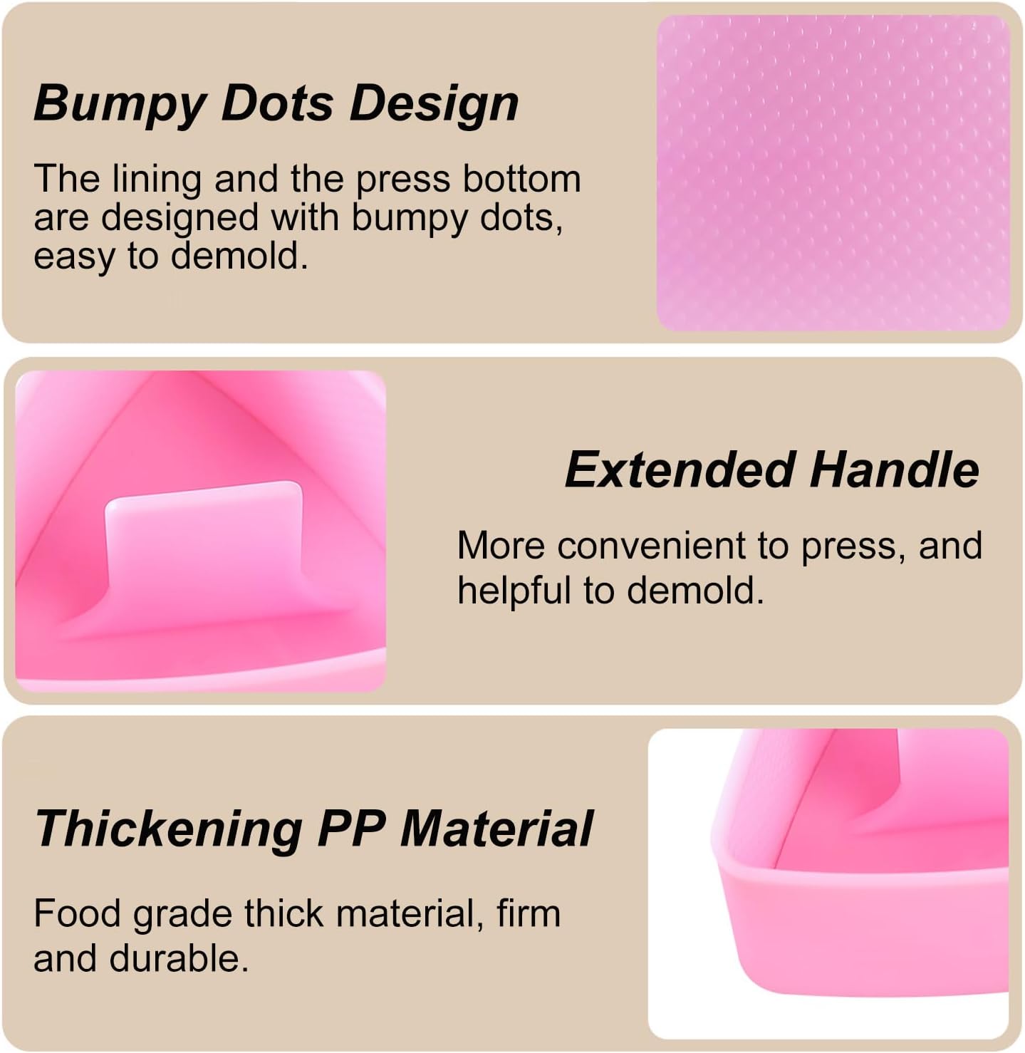 Onigiri Mold Triangle, 2 Pack Large Rice Ball Mold Shi Makers, Onigiri Rice Ball Maker Molds for Kids - Image 7