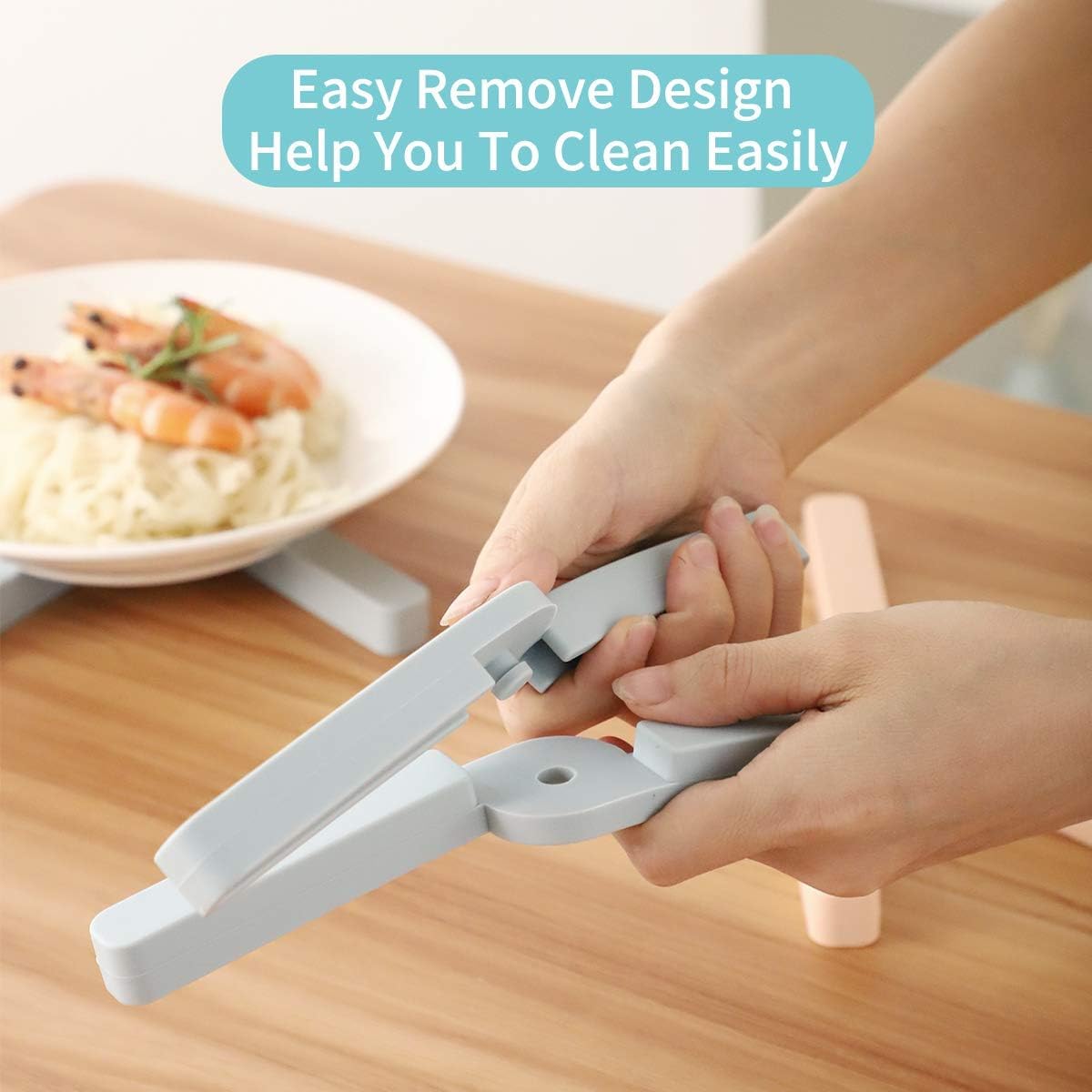 3 Pack Heat-Resistant Foldable Silicone Trivets,Folding Trivet for Hot Pots and Pans,Non-Slip,Space-Saving,Easy to Clean - Image 6
