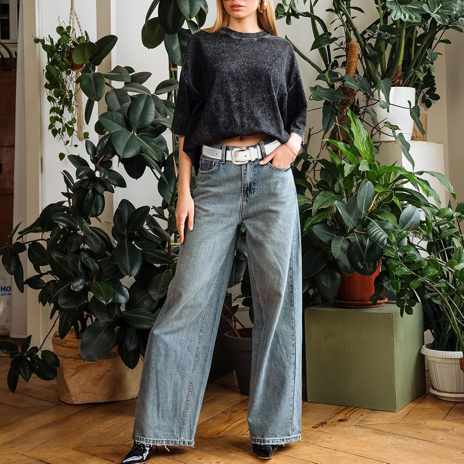 Leather Belts for Women Fashion Wasit Ladies Belt for Jeans Pants Dresses with Pin Buckle - Image 5