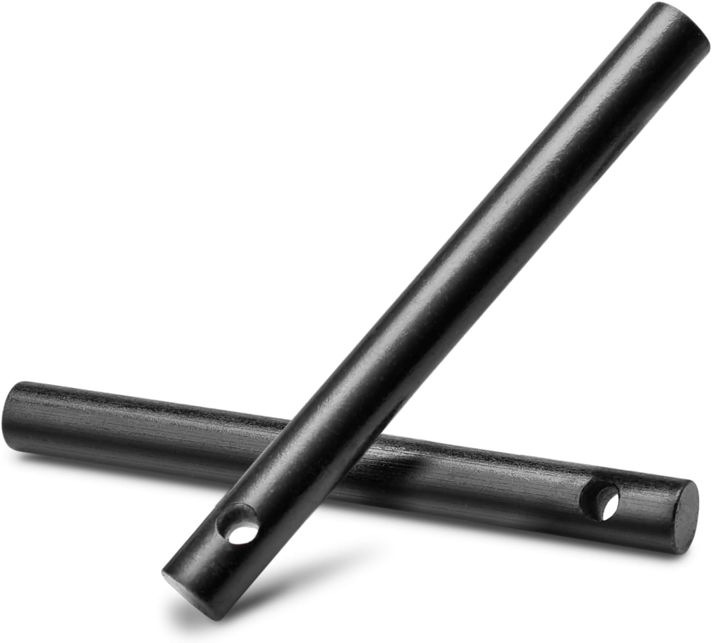 2 Pack Ferrocerium Rod Fire Steel,3/8x4 Inch Ferro Rod Fire Starter,Camping Fire Starter Survival,Flint Stick for Paracord Bracelet keychain lanyard Camping Hiking DIY Outdoor Emergency Kit - Image 1