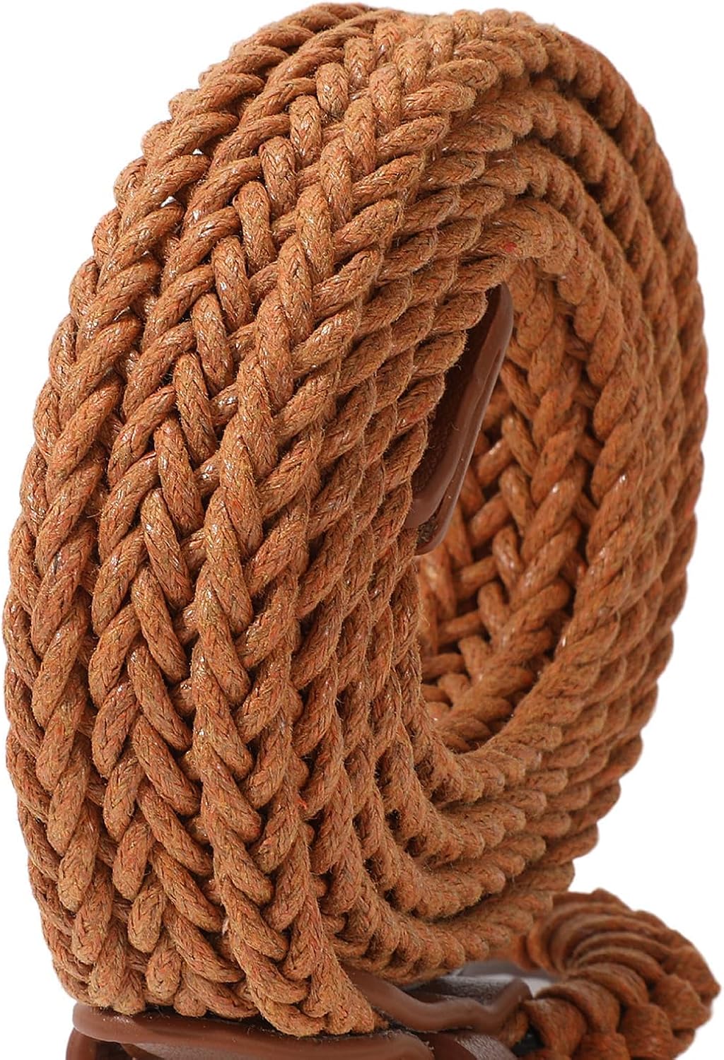 Braided Woven Belt for Women, Rattan Thin Belt Fashion Waist Belts for Summer Dress Jeans - Image 3