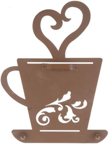 Turquoise Rty Metal Coffee Cup Wall, Kitchen, Restaurant, Coffee Shop Decor! - Image 2
