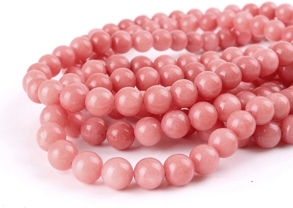 Artificial Pink Coral Gemstone Round Loose Beads for Jewlery Making Gemstome Beads Necklaces Bracelets Best Gift Idea 4MM - Image 2