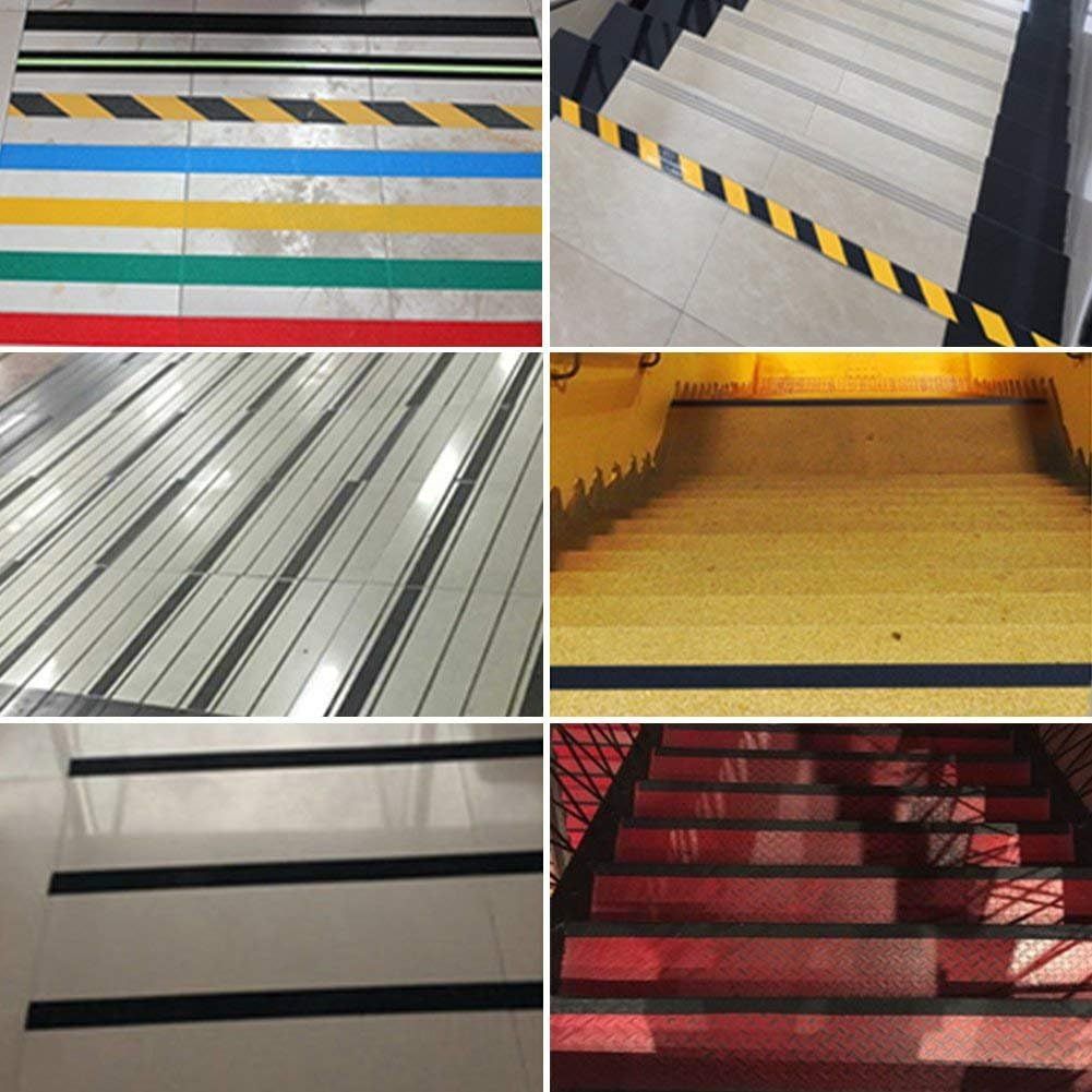 2 inch 16.4Ft Floor Safety Grip Non Skid Safety Tape Anti Slip Adhesive for Steps Stairs Indoor or Outdoor Applicable, High Traction, Gray - Image 4