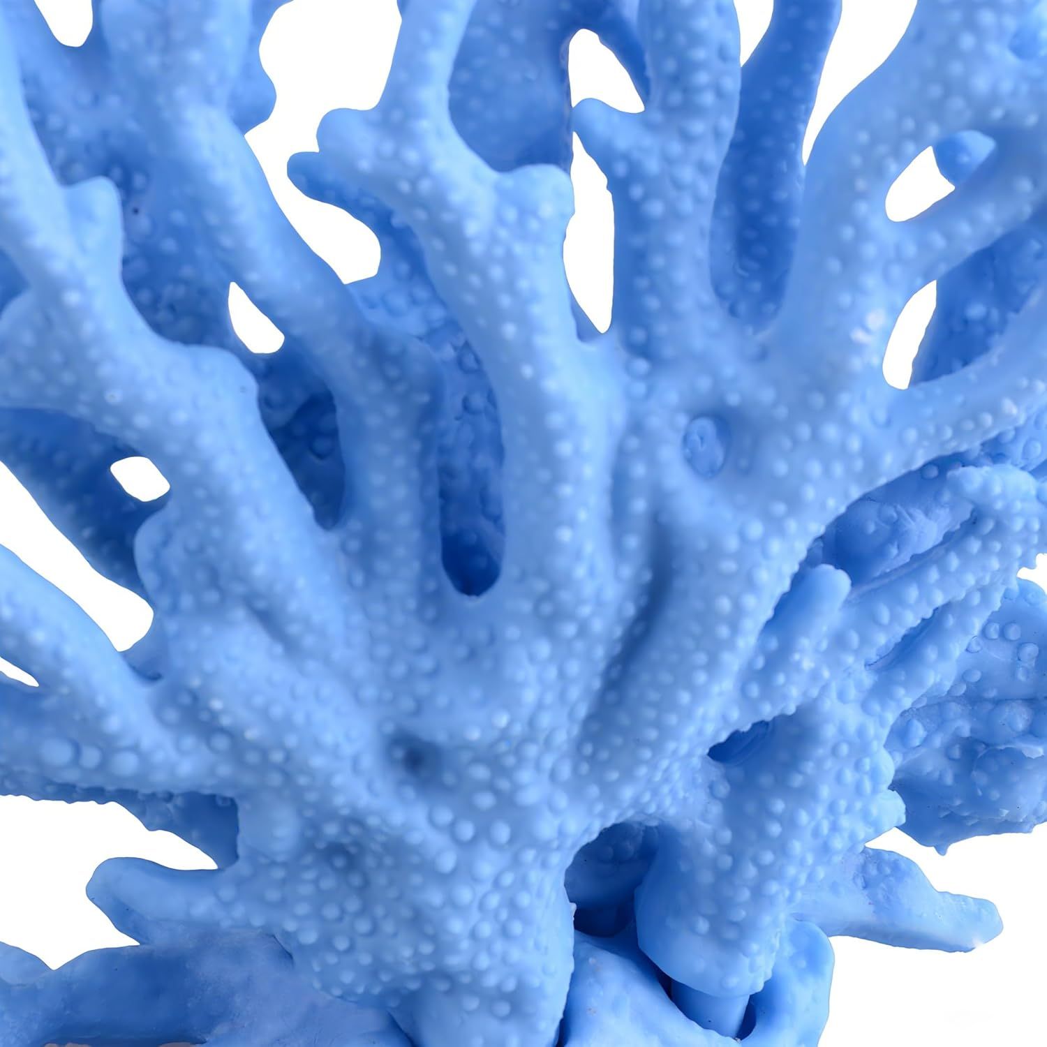 Blue Artificial Aquarium Plant Ornament Decor Plastic Coral Reef Fish Tank Decoration - Image 5