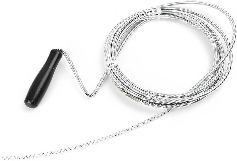 Metal Drain Cleaner and Clog Remover, 10FT long Hair Catcher Cleaning Tool, Sink Dredge Pipeline Cleaner for Bathroom Kitchen Tube Sink Basin - Image 3