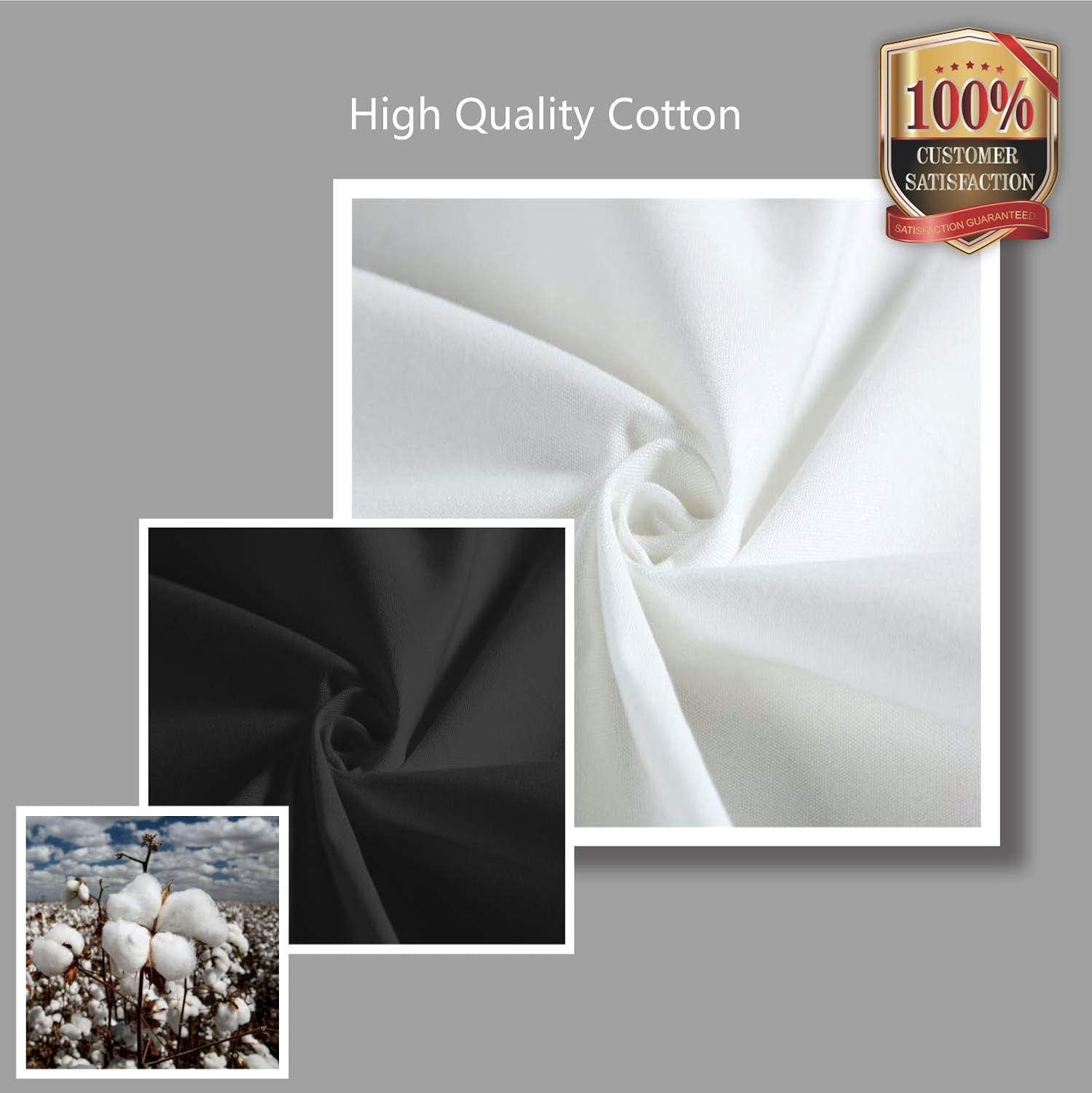 1 | 3 | 6 | 12 | 24 Pack Super Strong Large 12oz Cotton Canvas Tote Bag, Reusable Grocery Shopping Cloth Bag, Fashionable Two-Tone Tote for Crafts, DIY Your Creative Designs (Pack of 1) - Image 7