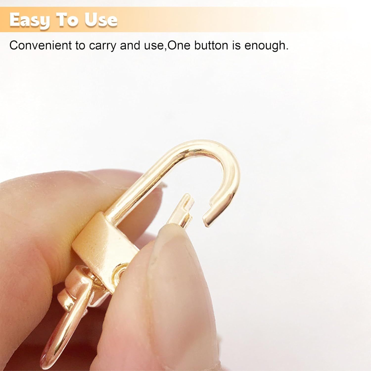20 Pack Gold Metal Lobster Claw Clasps, 360° Swivel Lanyard Snap Hooks Lobster Clasp for Keychains, Key Chain Hooks for Jewelry Making Purse Bags DIY Crafts Pet Collar - Image 5