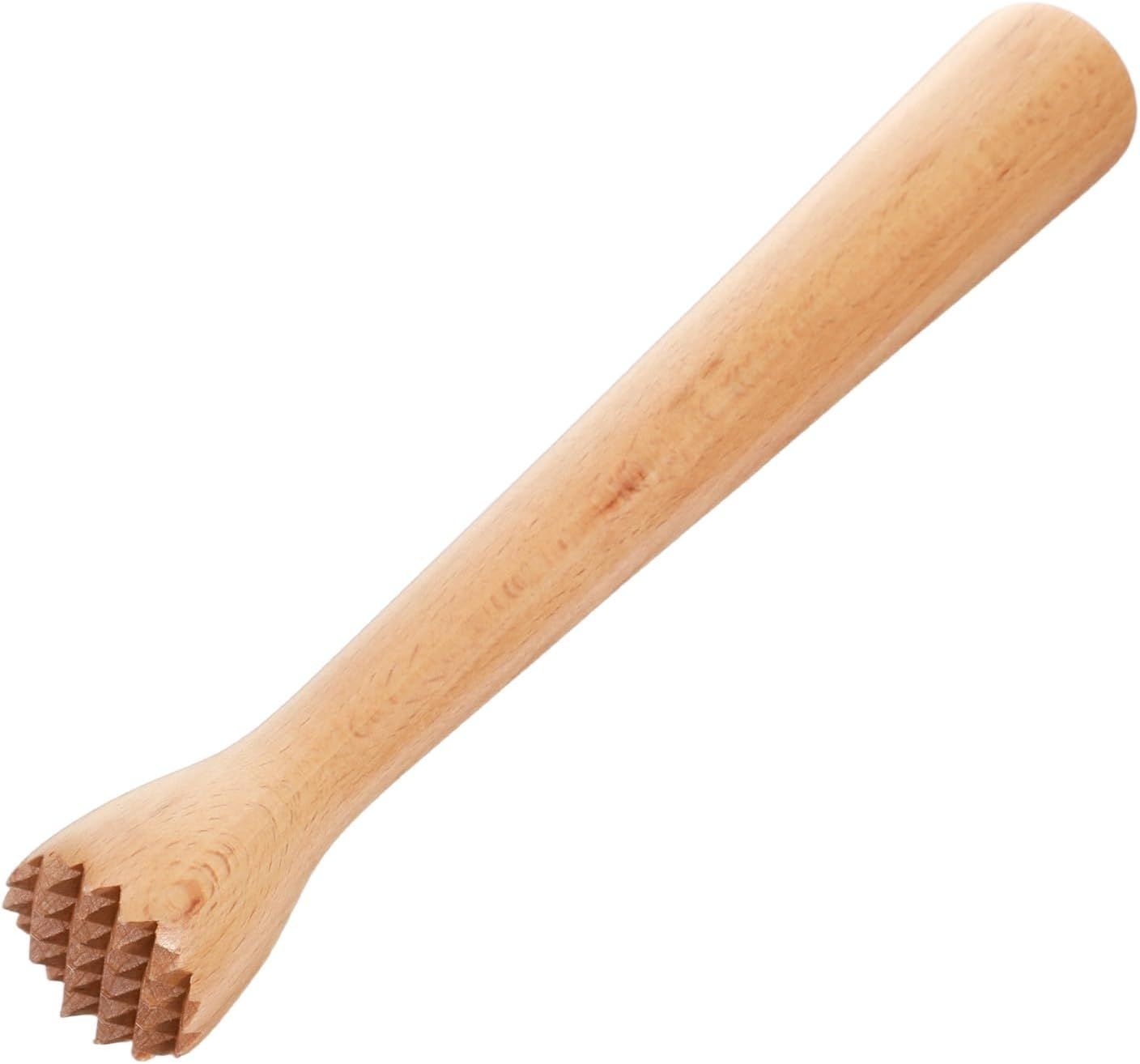 Wooden Muddler for Cocktails, Durable Muddler for Lemonade, Professional Bar Muddler Tool, Home and Bar Cocktail Muddler for Mojitos, Fruit Drinks (10 Inch) - Image 1