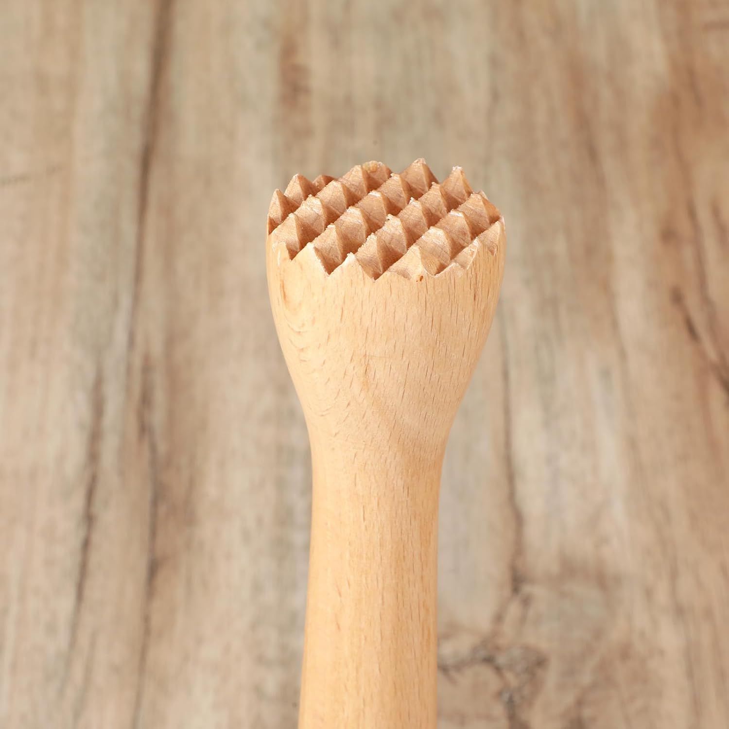 Wooden Muddler for Cocktails, Durable Muddler for Lemonade, Professional Bar Muddler Tool, Home and Bar Cocktail Muddler for Mojitos, Fruit Drinks (10 Inch) - Image 5