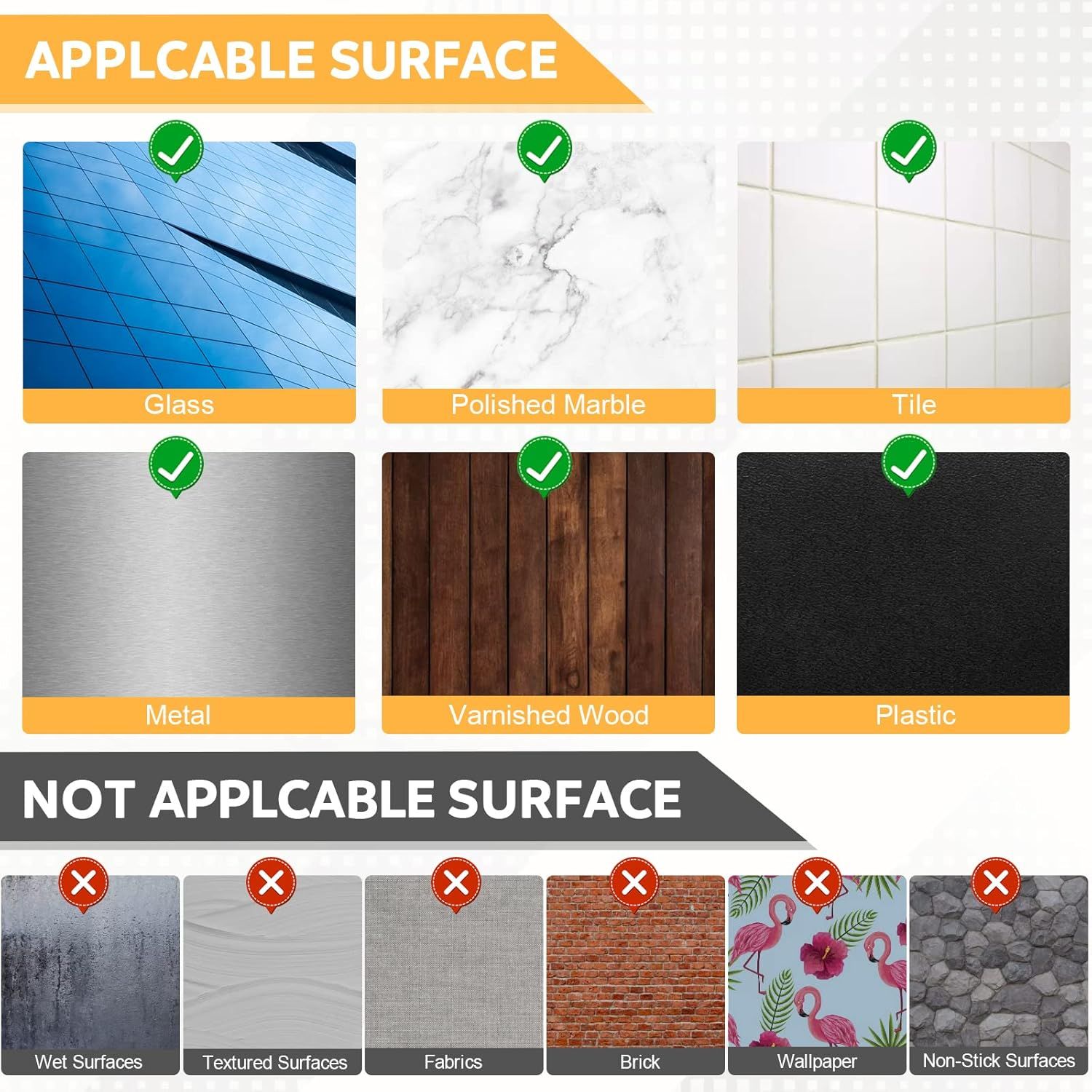 Large Picture Hanging Strips Heavy Duty,20-Pairs(40 Strips) Sticky Picture Hangers for Walls Hanging Without Nail,Damage Free No Nails Refill Adhesive Poster Frame Mounting,White - Image 6