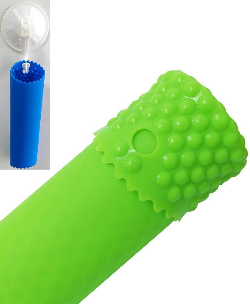 Garlic Peeler Skin Remover Roller Keeper,Easy Quick to Peeled Garlic Cloves with Silicone Tube Roller Garlic Peeling Kitchen Tool(3 Colors) - Image 7