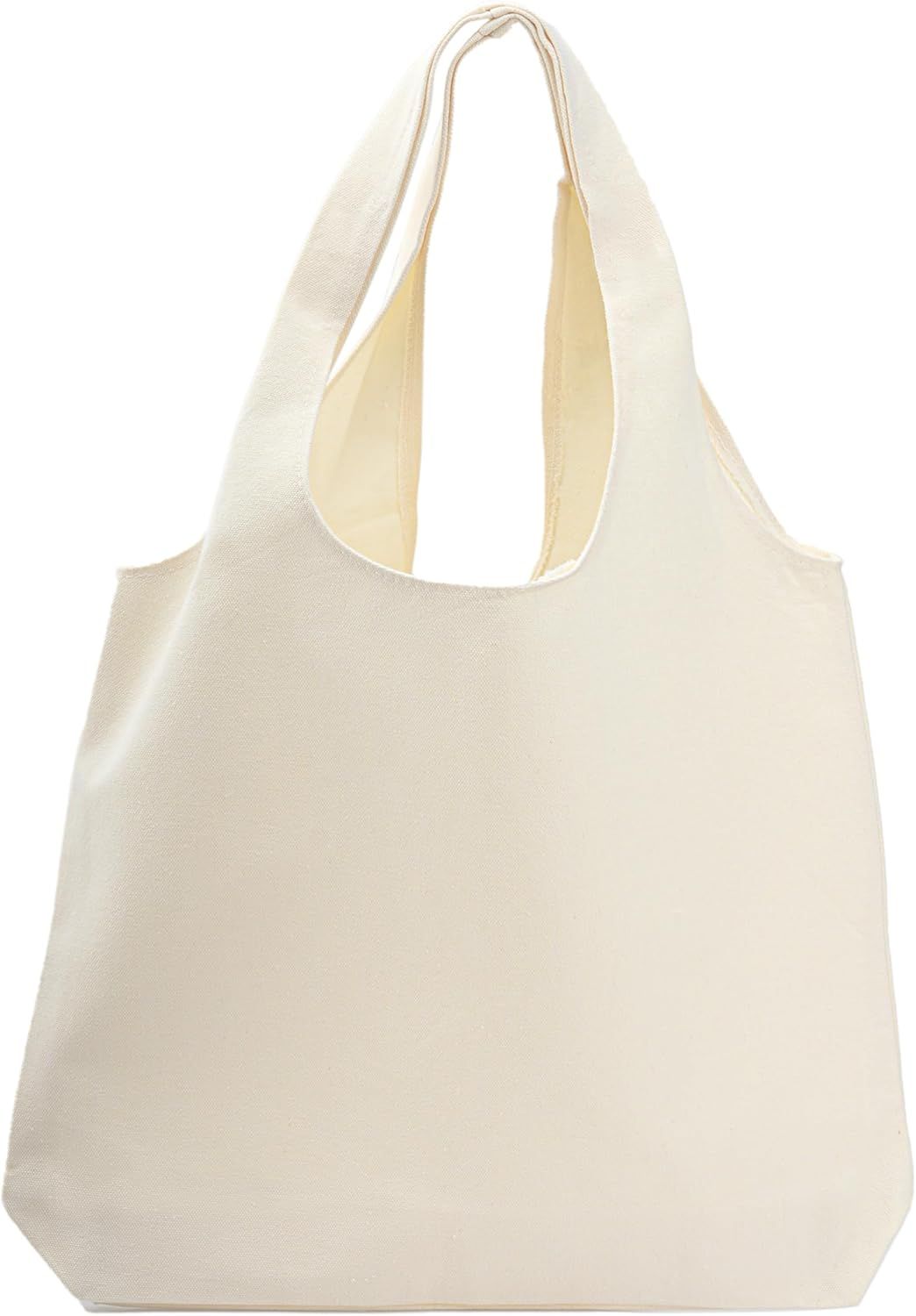 Cotton Canvas Tote Bag,Shopping Bags,DIY Gift Bags,Cloth Bag,Solid Color Bag - Image 1