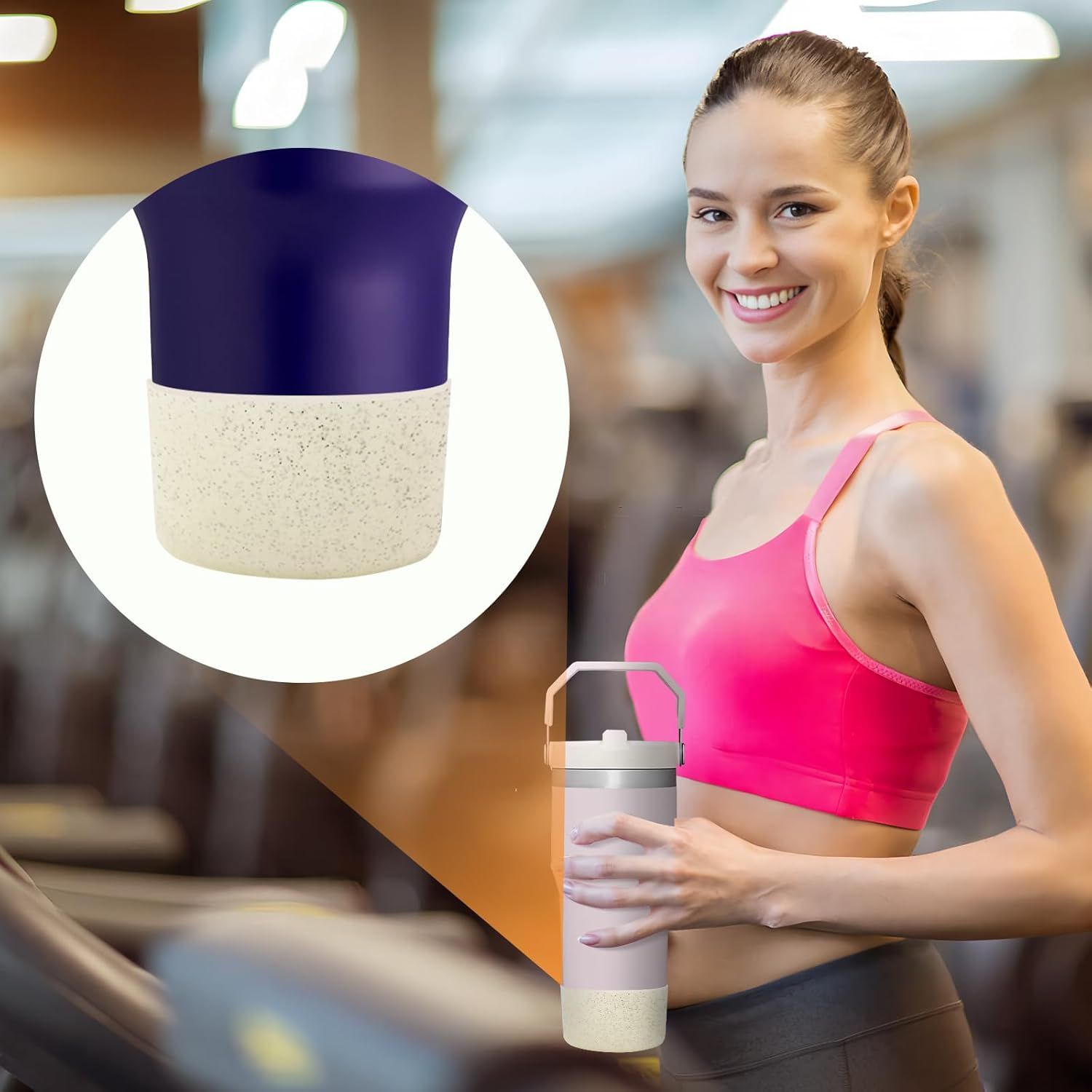 4Pcs Silicone Bottle Boot, Bottom Protector Compatible with Most Water Bottles - Image 5