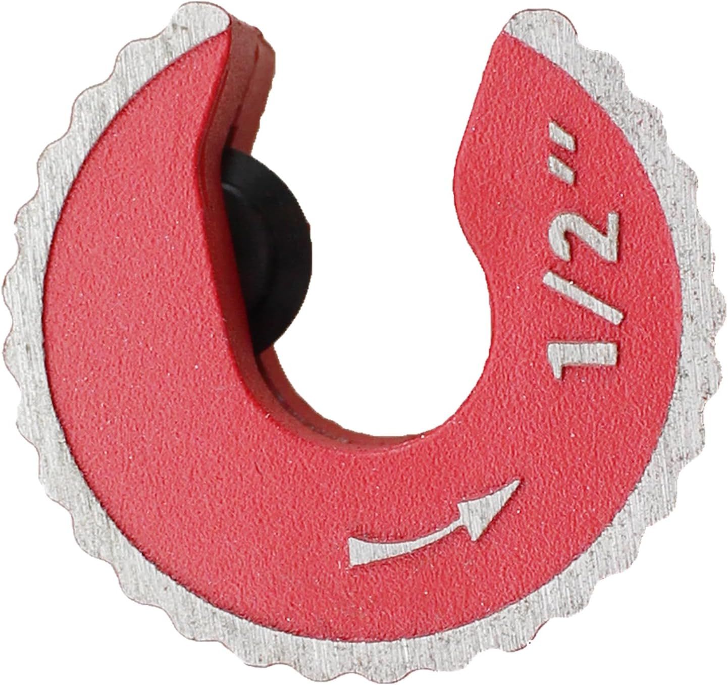1/2 Inch Red Aluminum Alloy Adjustable Tight Pipe Cutter for Cutting Copper and Thin Walled Conduit - Image 5