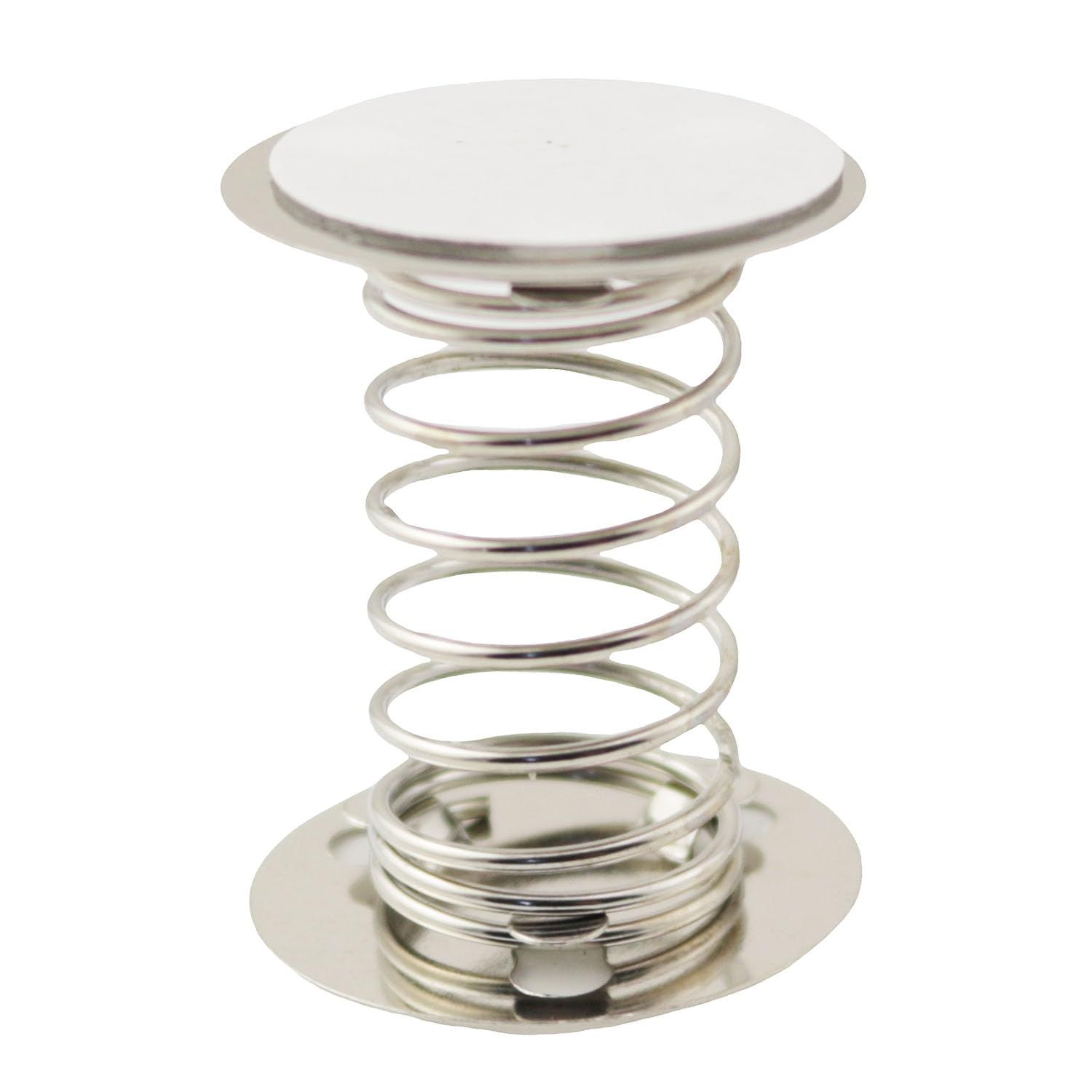 16PCS Double Sides with Adhesive Spring Base 3cm 304 Stainless Steel Accessories Spring Base DIY Toys Decorative Ornaments Shaking Head Supplies Production Accessories - Image 2