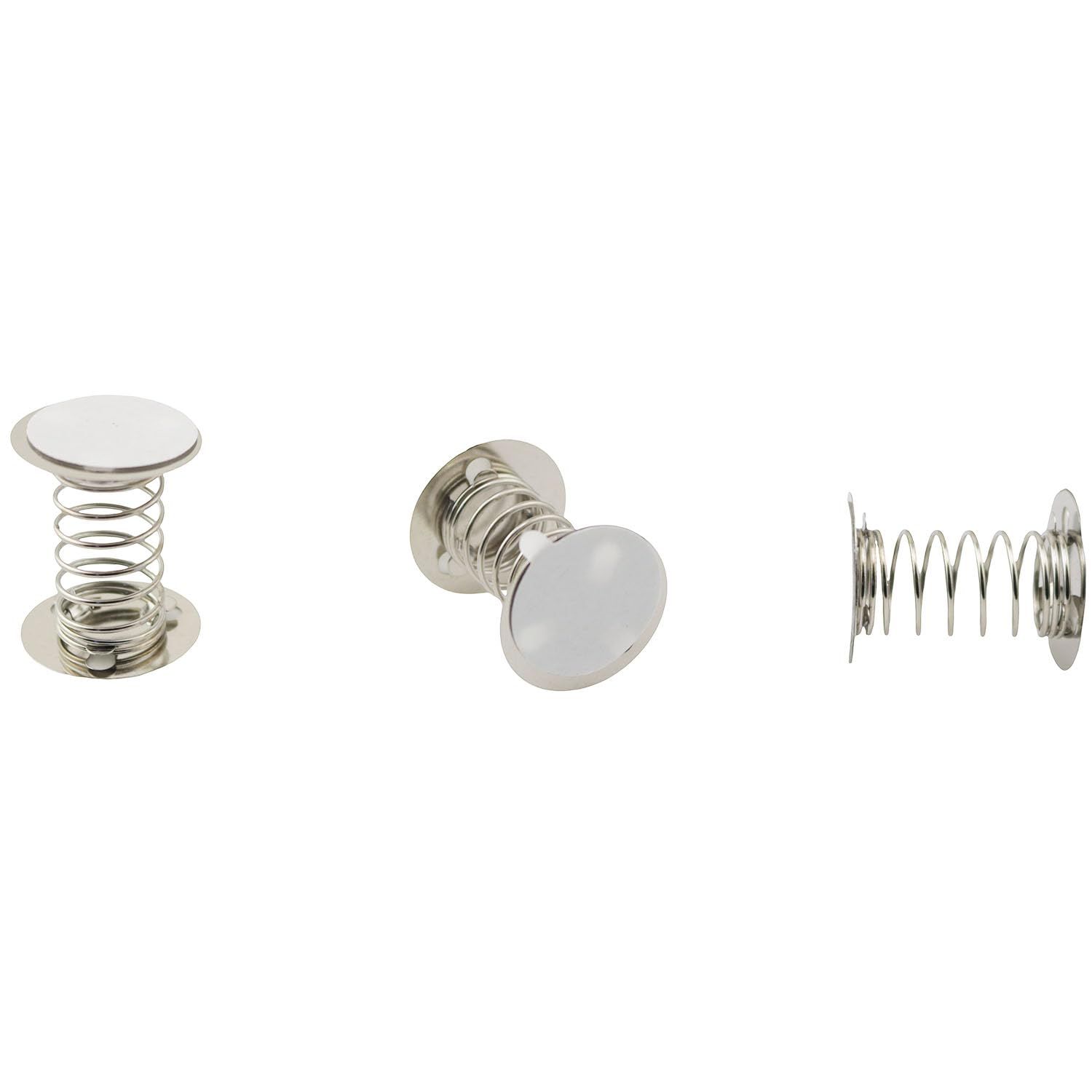 16PCS Double Sides with Adhesive Spring Base 3cm 304 Stainless Steel Accessories Spring Base DIY Toys Decorative Ornaments Shaking Head Supplies Production Accessories - Image 3