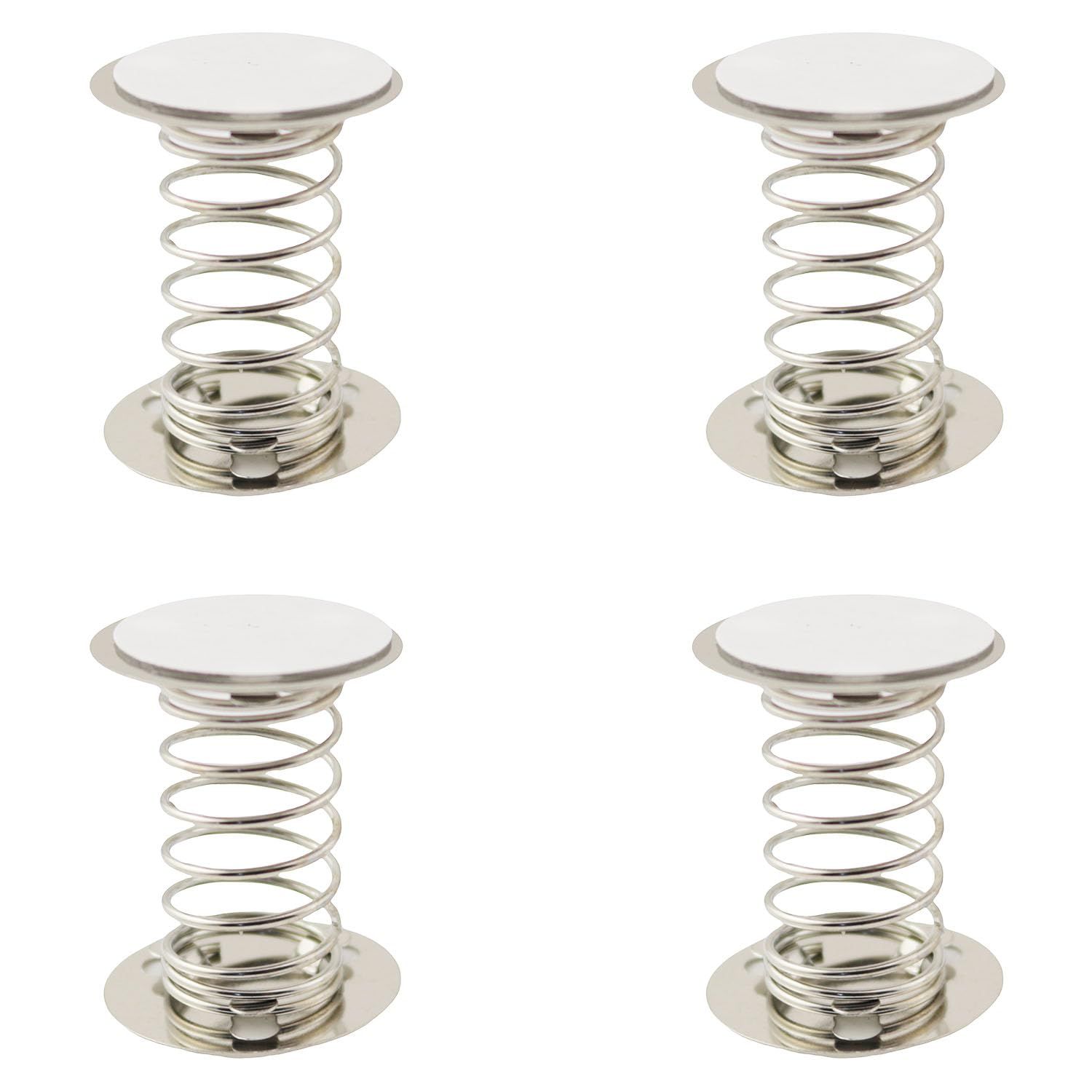 16PCS Double Sides with Adhesive Spring Base 3cm 304 Stainless Steel Accessories Spring Base DIY Toys Decorative Ornaments Shaking Head Supplies Production Accessories - Image 4