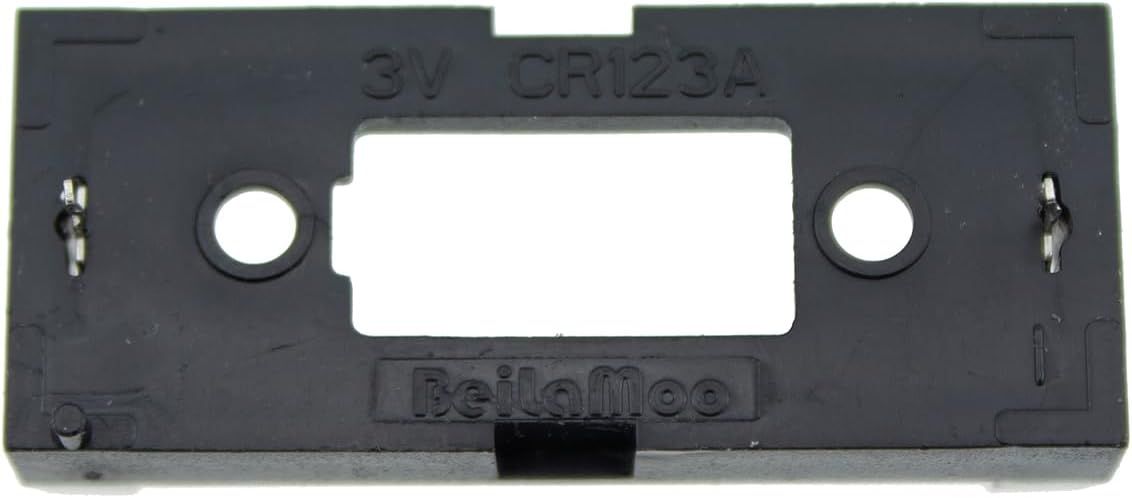 10pcs Black Battery Holder Case Box Clip for CR123 CR123A Lithium Battery - Image 2