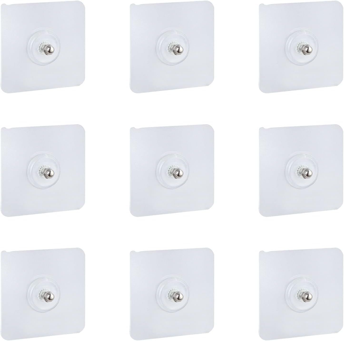12PCS 18mm Adhesive Suction Sticker for no-Drilling Bathroom Shower Shelf, Absorbent sticker, Bathroom Shower Stand Self-adhesive - Image 1