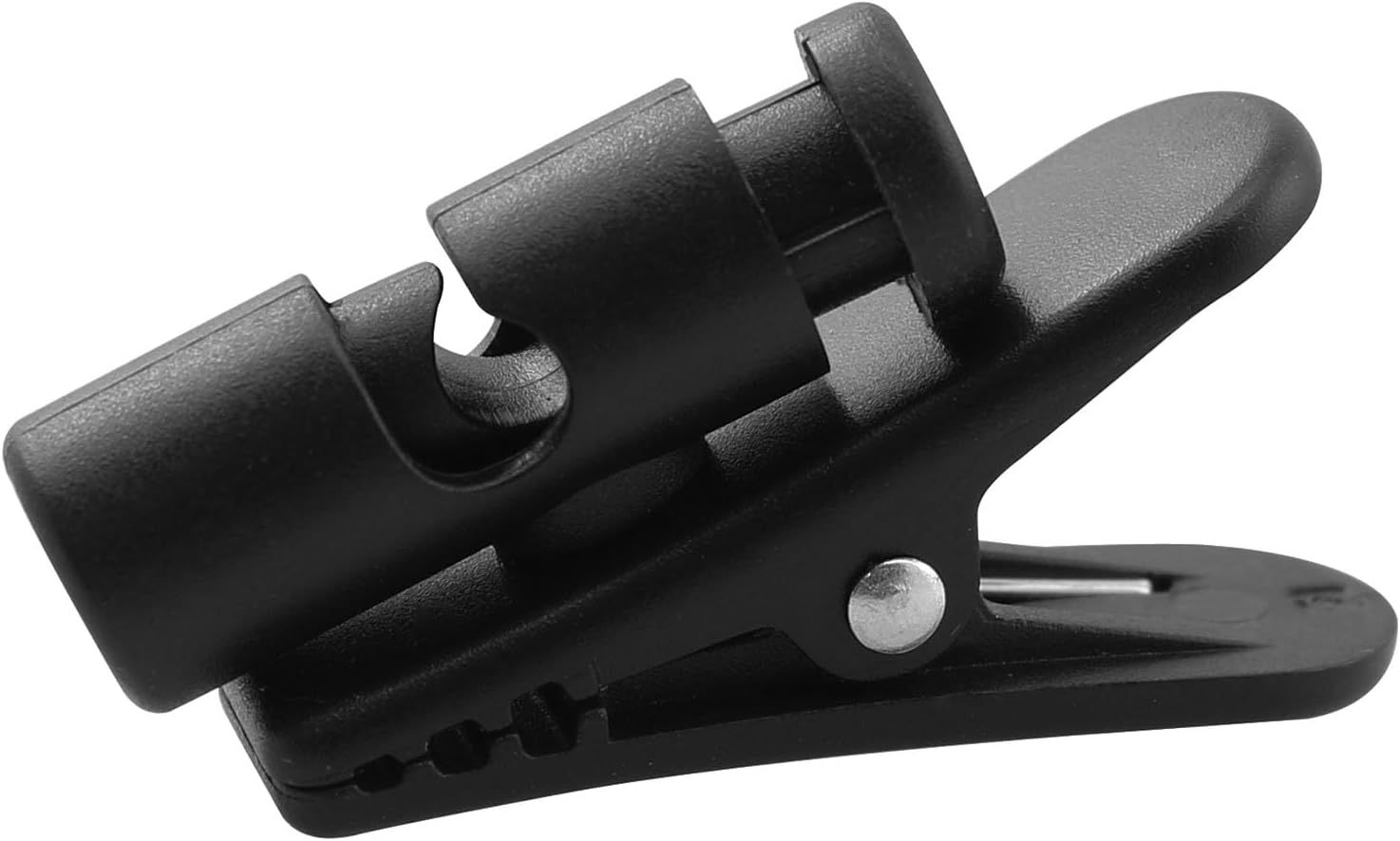 Headset Wire Clip  8PCS 360 Rotatable Earphone Earbud Cable Clips for 3-5mm Wide Eearphone Cable, Earpiece Clamp, Headphone Hook, Black - Image 3