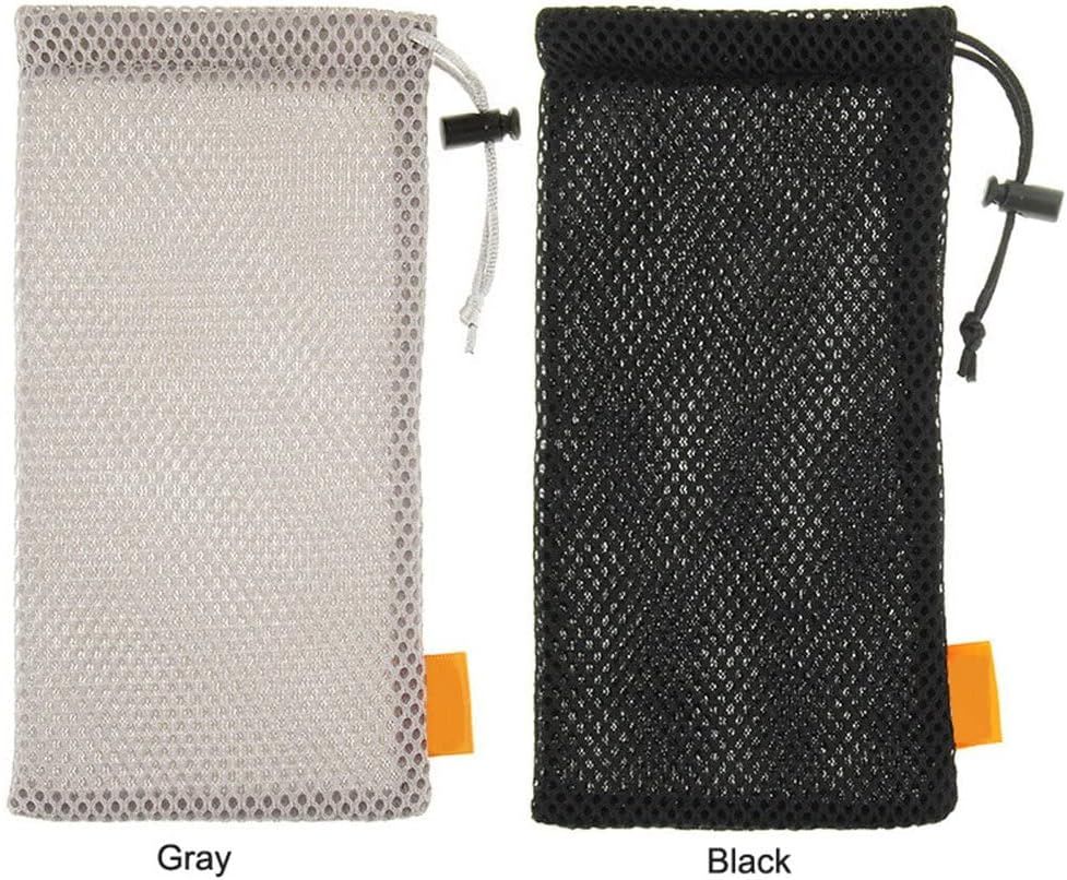 5-Pack Nylon Mesh Drawstring Storage Pouch Bag - 3.5 x 7.3 Inch - Image 6