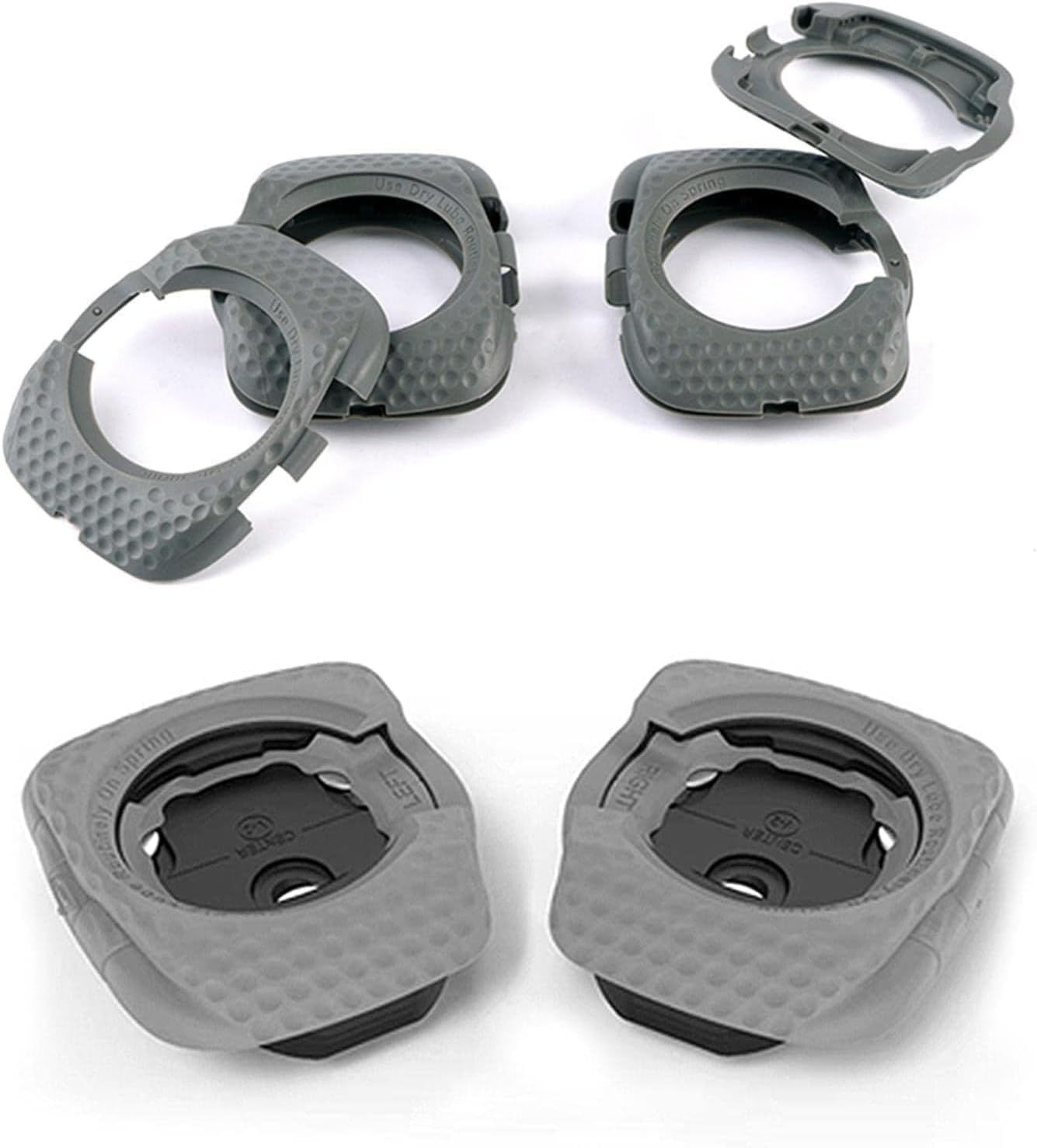 1 Pair Gray Road Bike Pedal Cleat Cover for Wahoo SpeedPlay Zero Pedal Clip Bike Speed Cleats Cycling Sy Pedal Parts Road - Image 8
