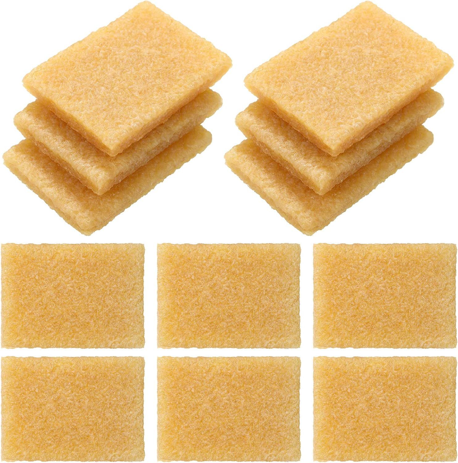 12 Pieces Glue Residue Pick up Eraser Rubber Cement Eraser Cleaning Rubber for Removing Adhesive and Residues from Paper Plastic and More - Image 1
