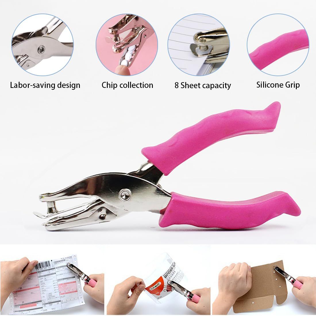 Single Hole Punch 1/4