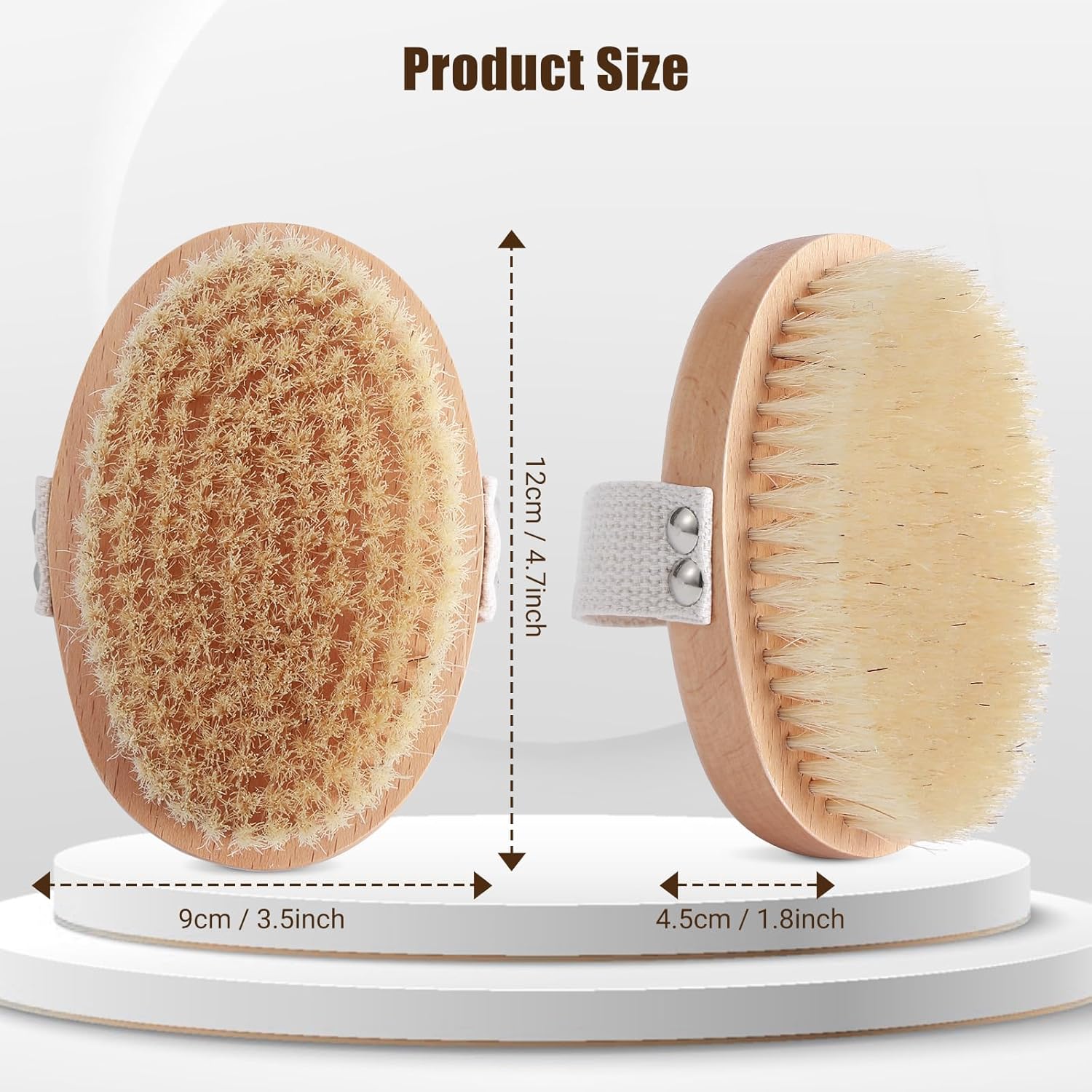 Soft Boar Bristle Pet Palm Brush for Short Haired Dogs and Cats with Band, Reduce Shedding, Ergonomic Dog Brush, Easy to Hold and Reduces Stress On Your Wrist | Ideal for Daily Grooming - Image 6
