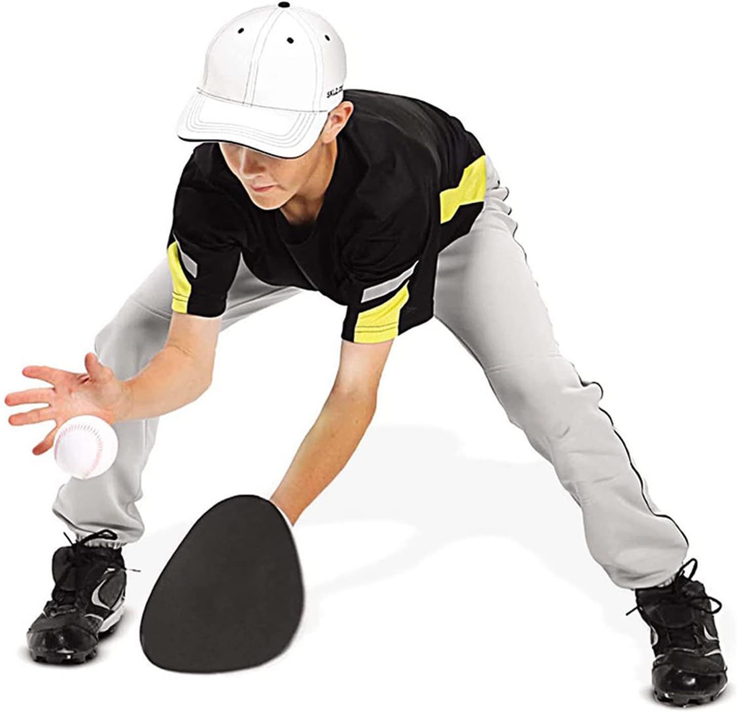 2 Pcs Baseball Infield Training Gloves,Softhands Foam Fielding Trainer Gloves,Batting Infield Practice Equipment - Image 5