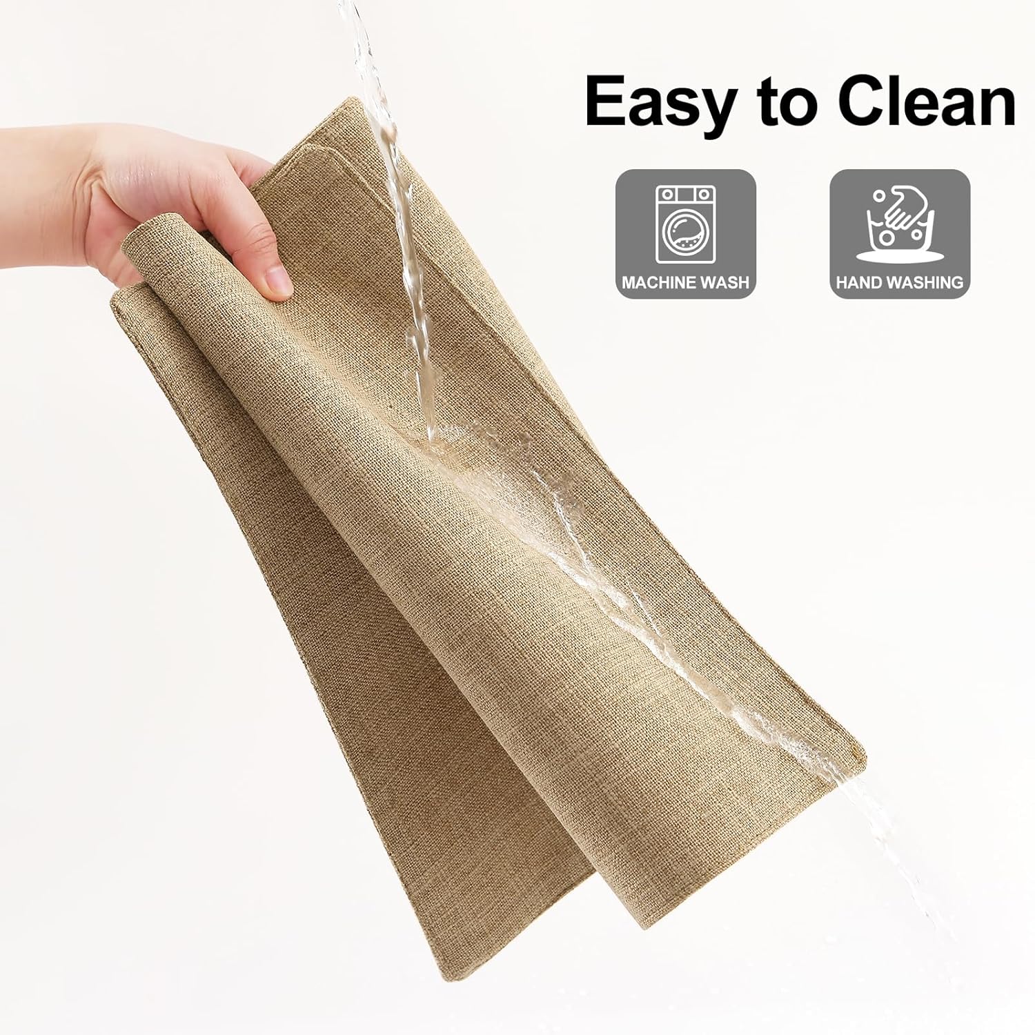 Homaxy Cloths Placemats for Dining Table Set of 6(13