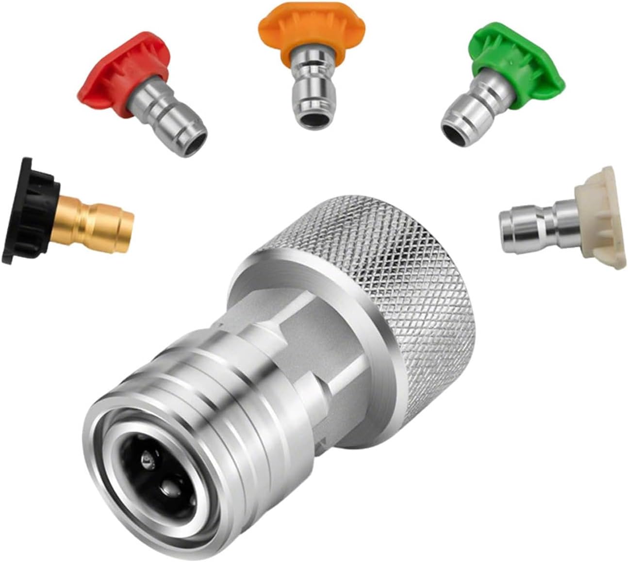 Garden Hose to Mini Power Washer Adapter-3/4 GHT to 1/4